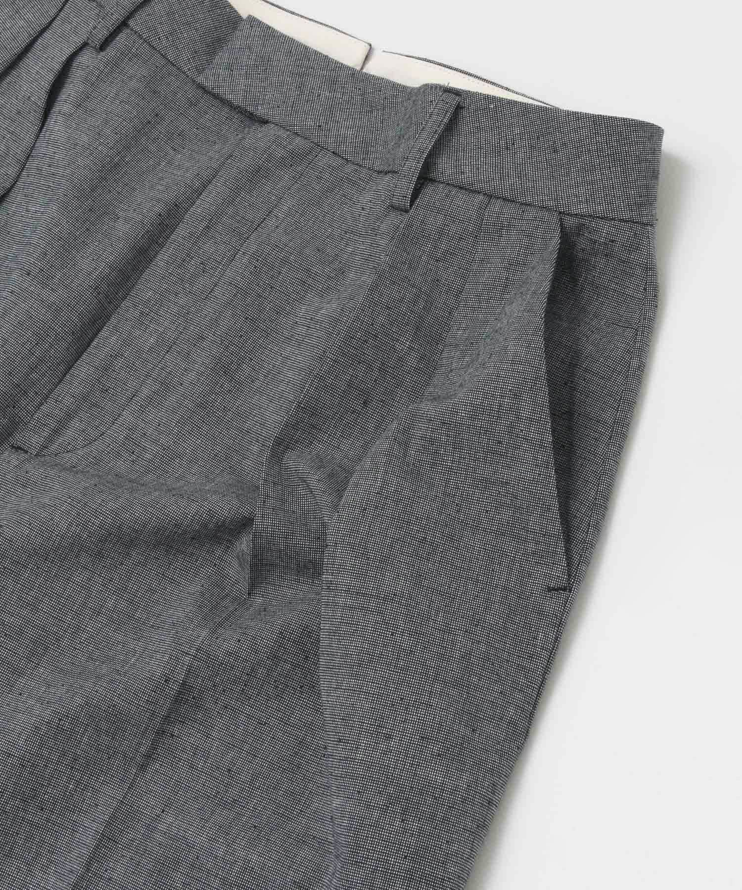 White Label　シルクネップショートパンツ BLACK S