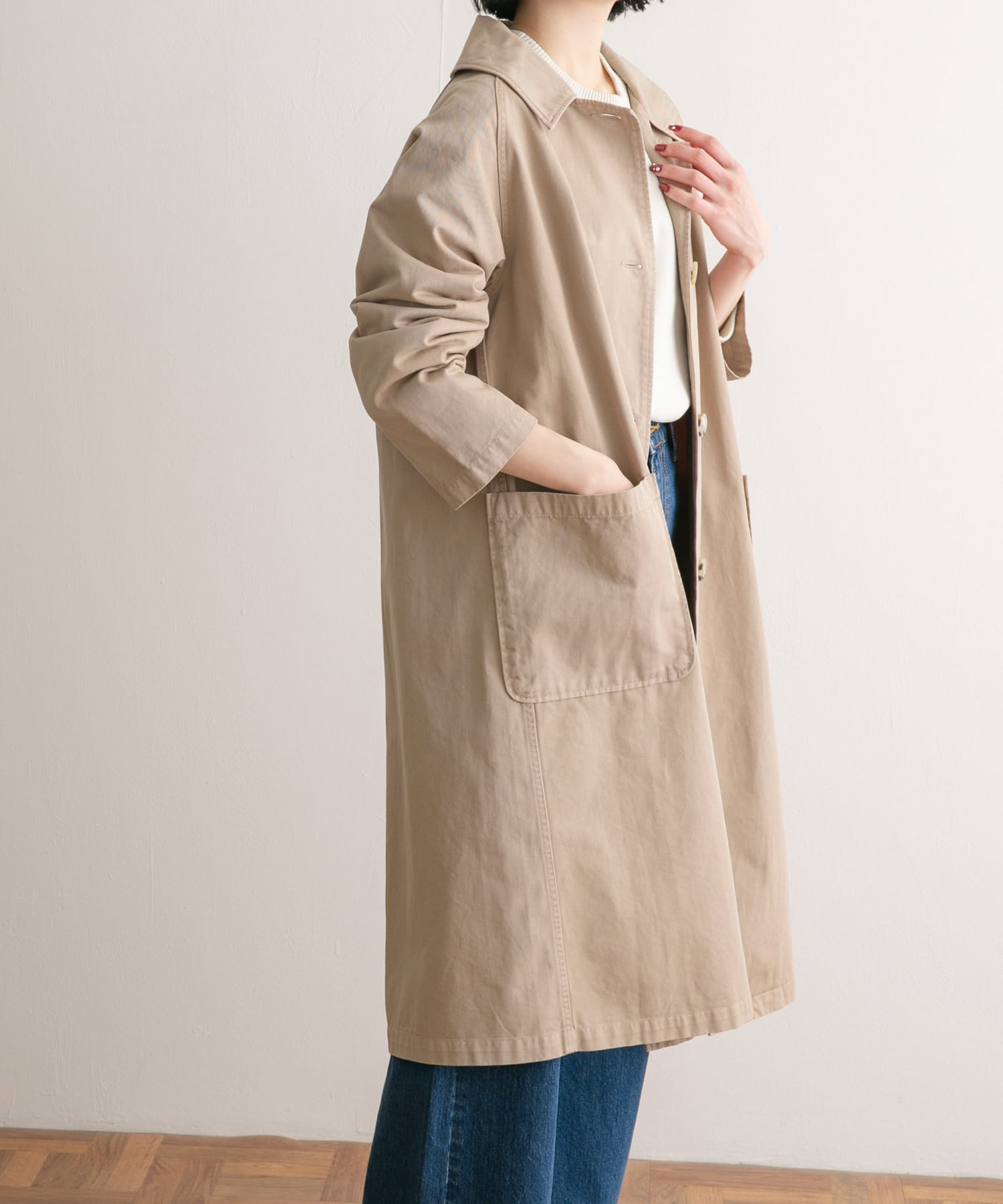 身長：162cm サイズ：FREE