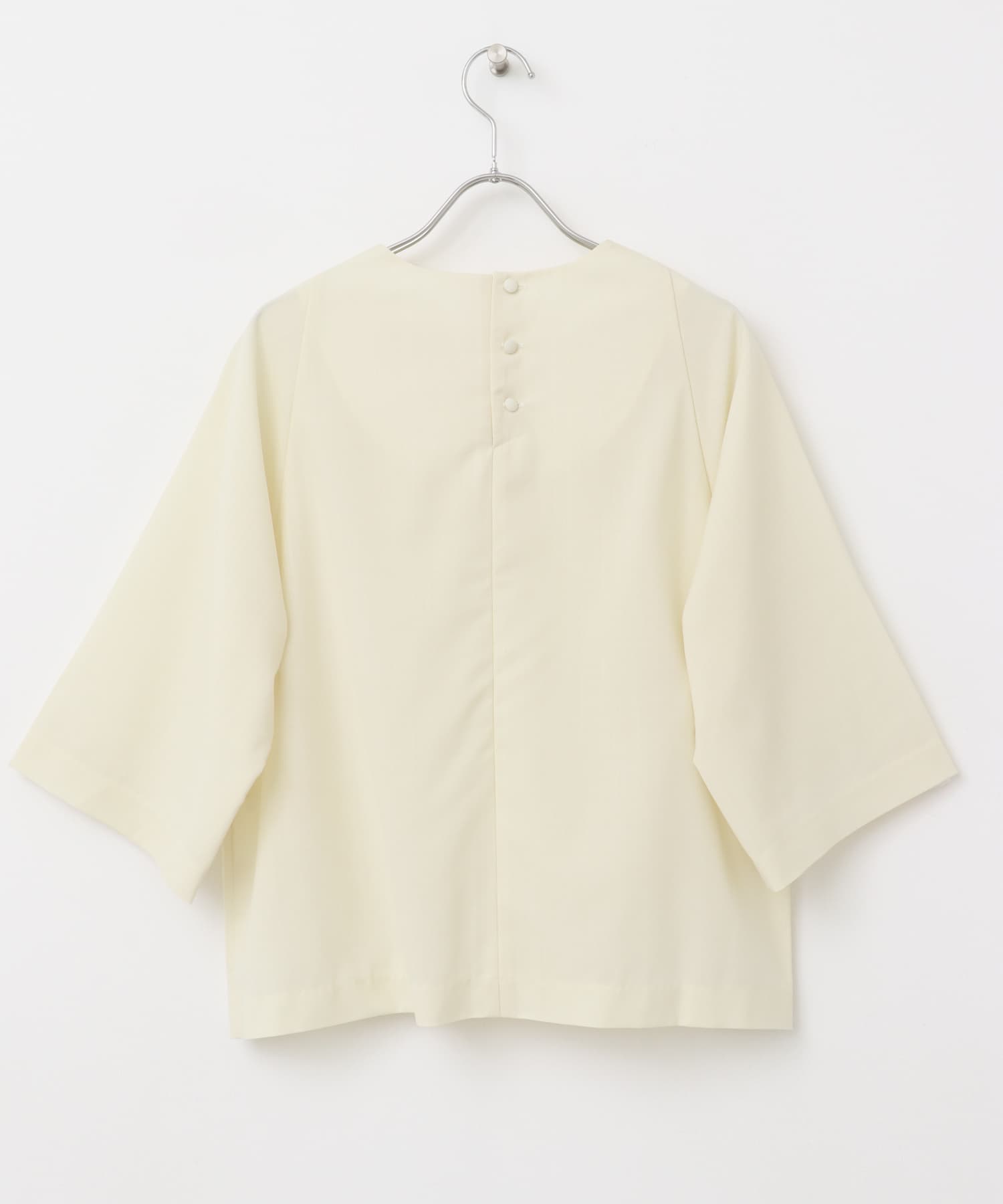 COSMIC WONDER　Lightmerinowool poplin pullover White S