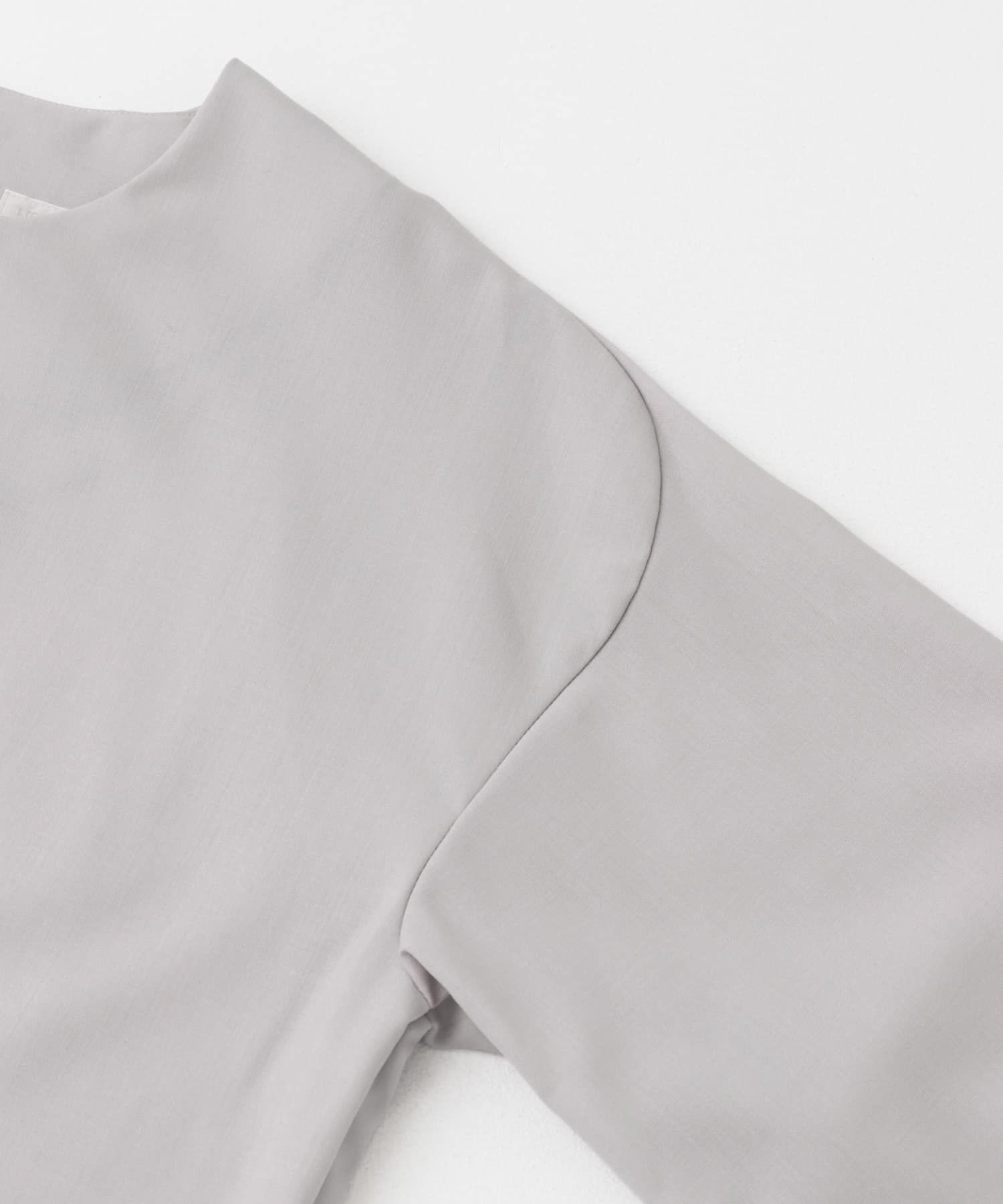 COSMIC WONDER　Lightmerinowool poplin pullover Gray S