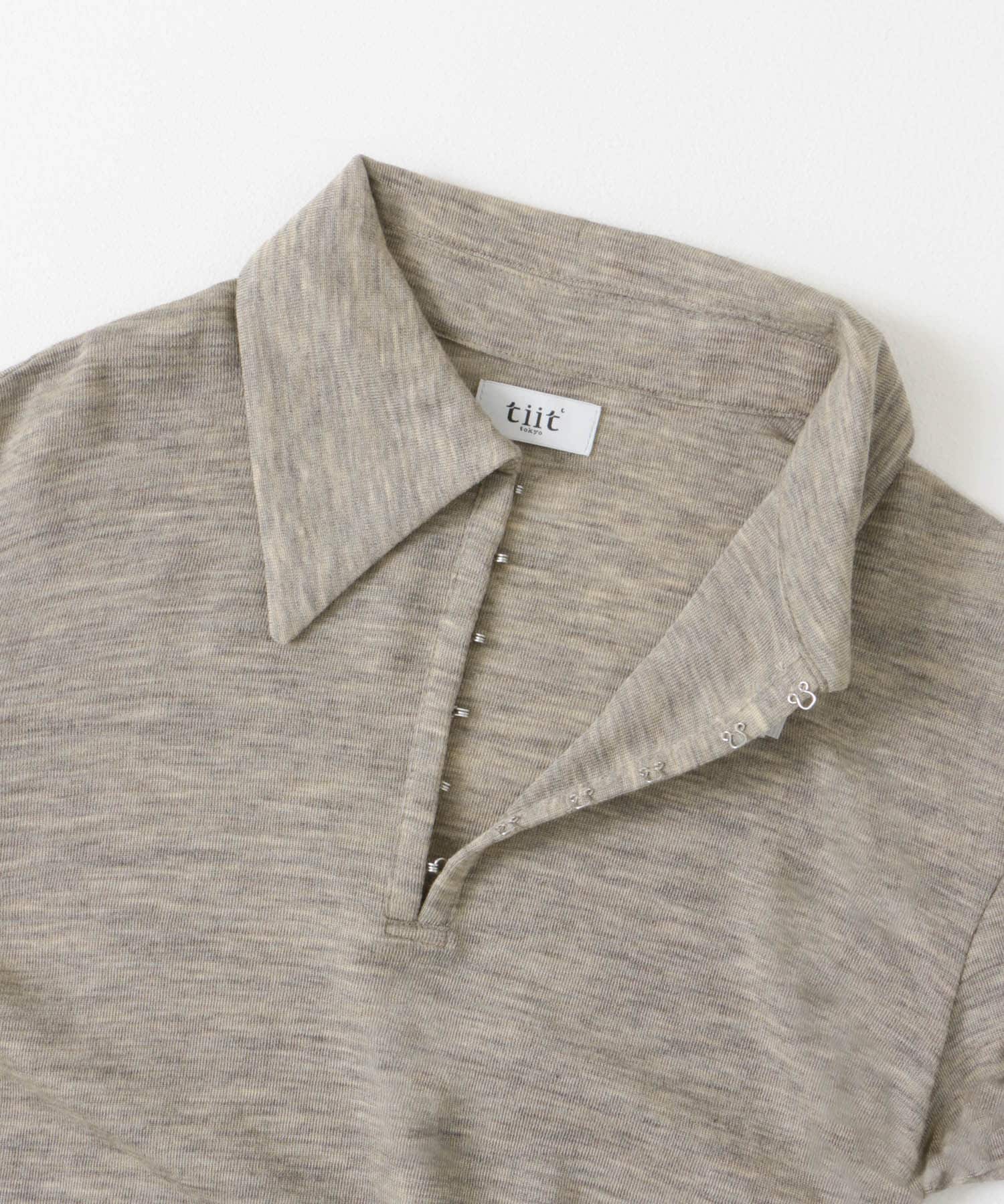 tiit tokyo　tack&twist tops beige 38