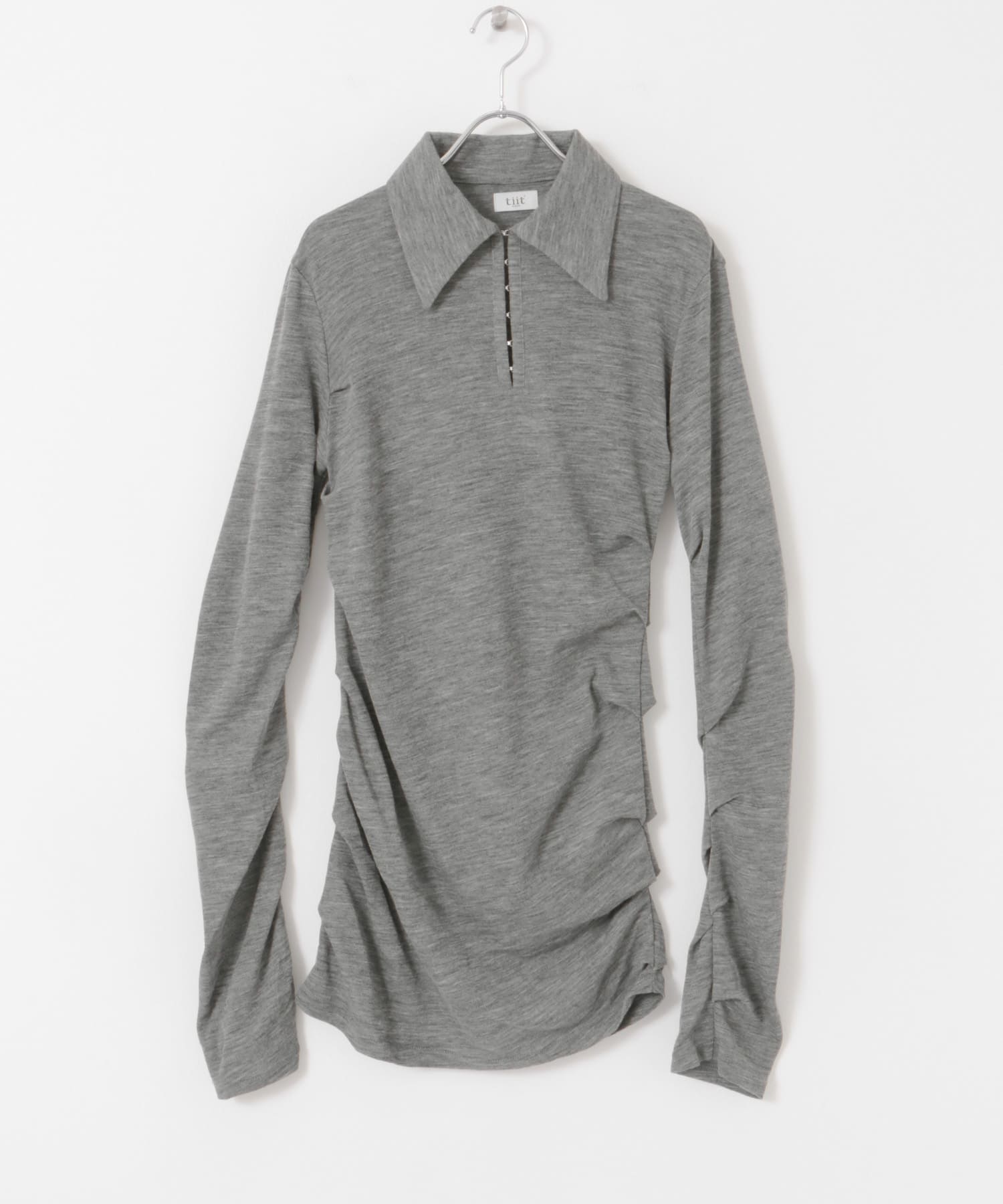 tiit tokyo　tack&twist tops gray 38