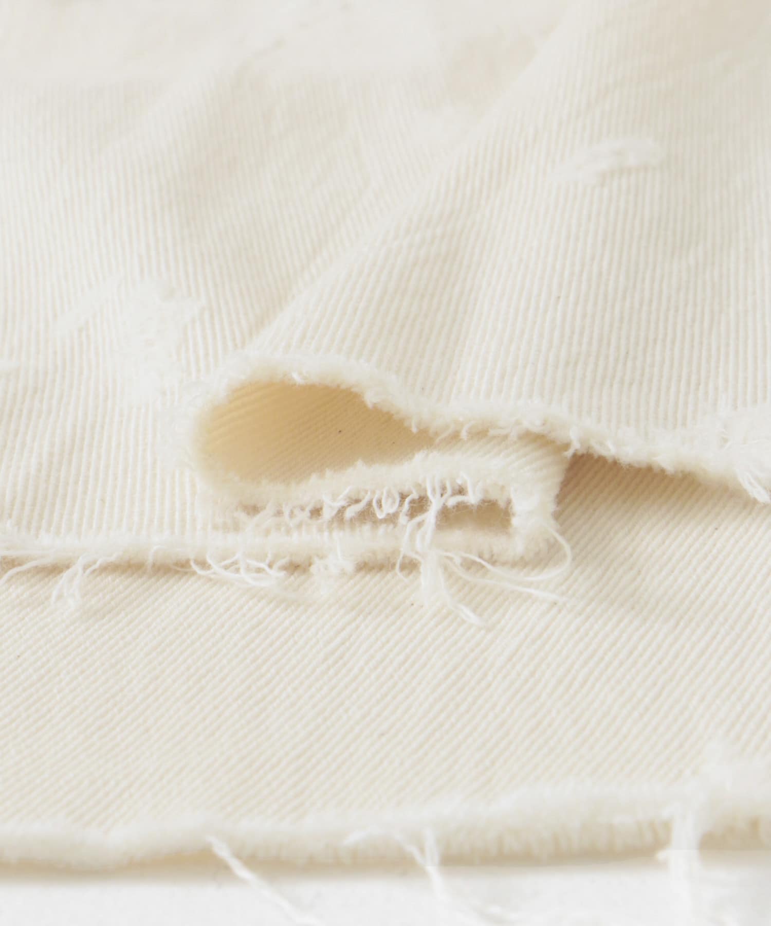 tiit tokyo　damage flare skirt off white 36