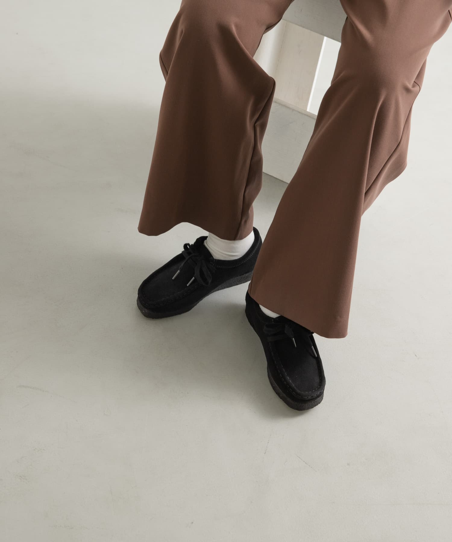 Clarks　Wallabee Black 4.5