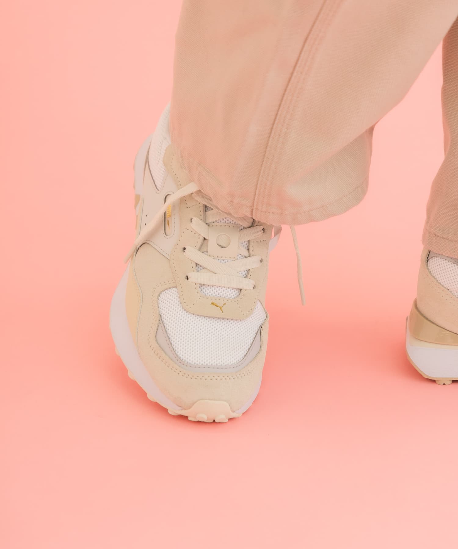 『22.5サイズ/WEB限定』PUMA　ExclusiveライダーFVWクリーン アルペンスノー 22.5