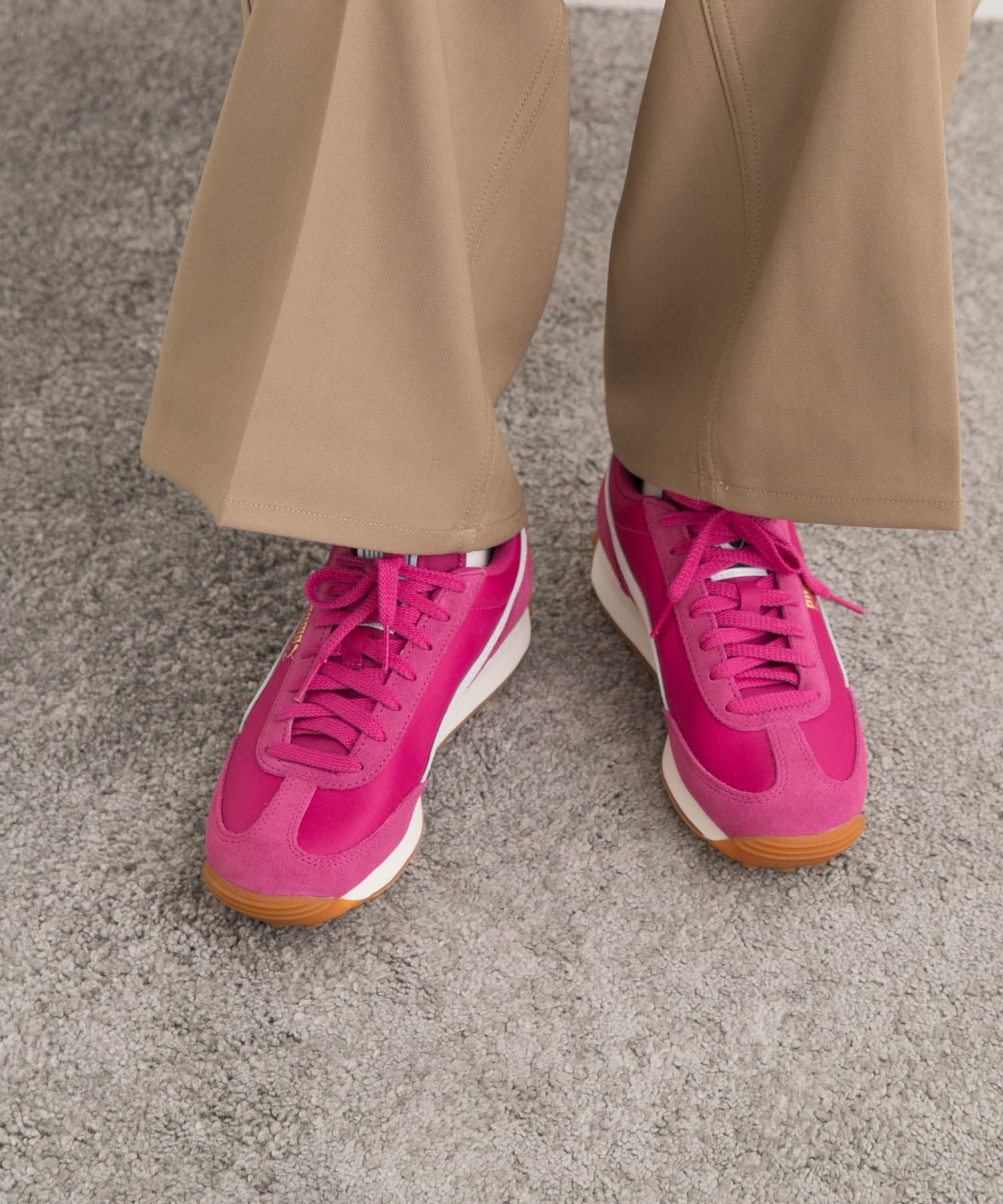 PUMA　イージーライダー VINTAGE マゼンタ 23.5