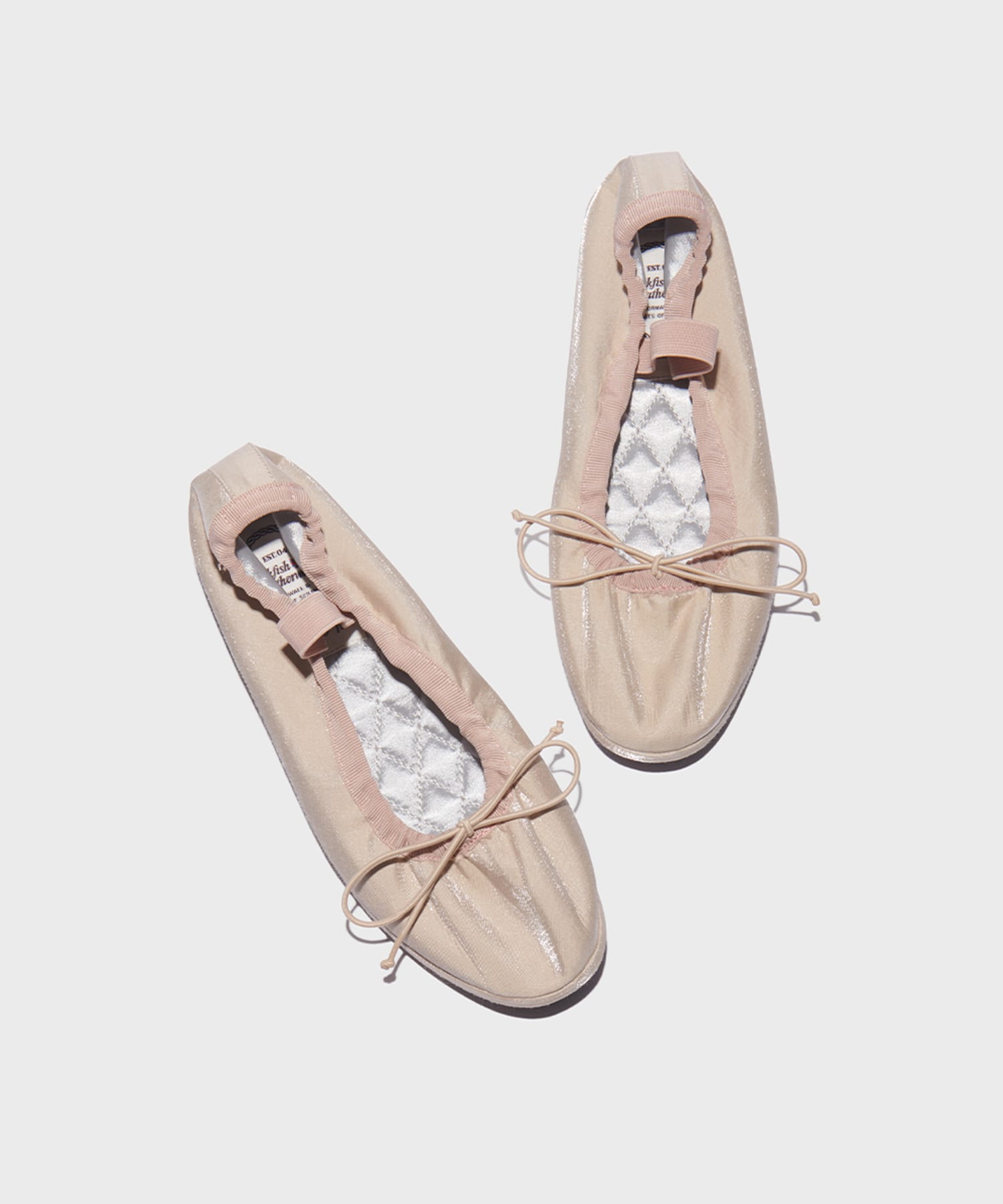 Rockfish Weatherwear　WISLEY SCRUNCH FLAT BEIGE 23.5