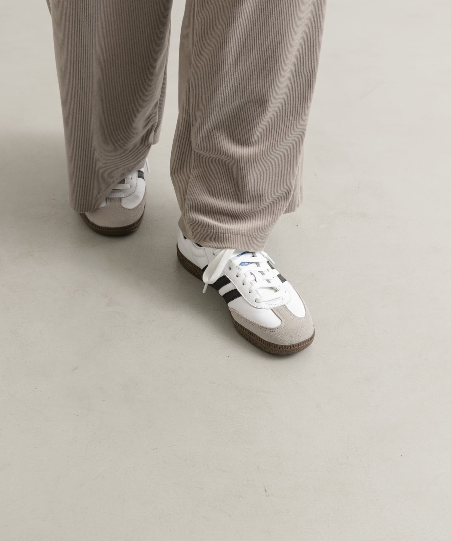 adidas　SAMBA OG ランニングホワイト 23.5