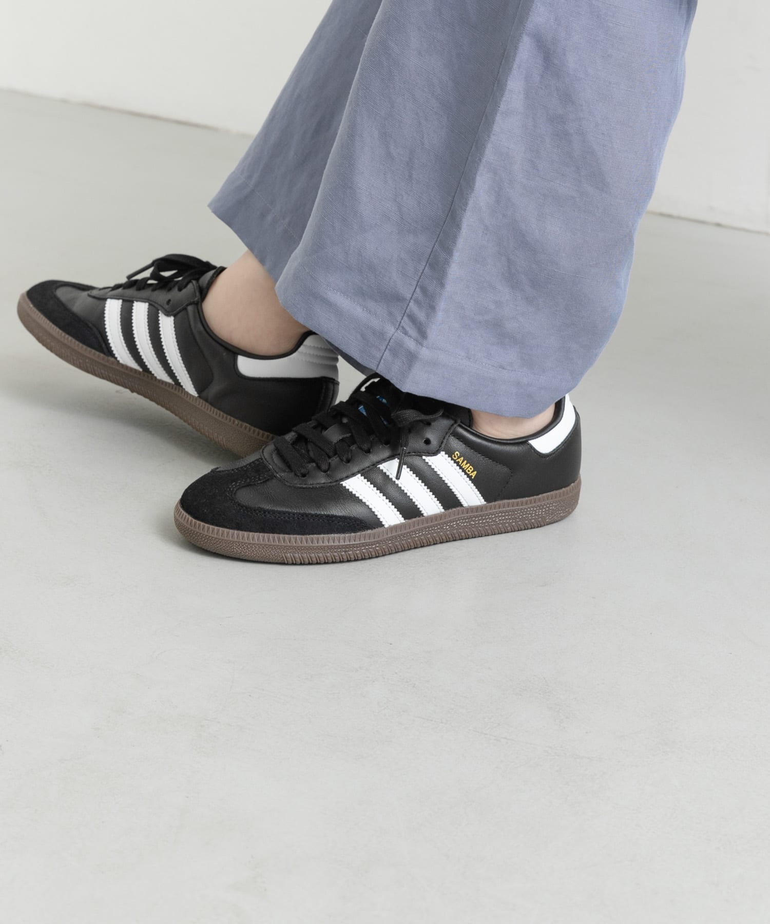 adidas　SAMBA OG コアブラック 23.5
