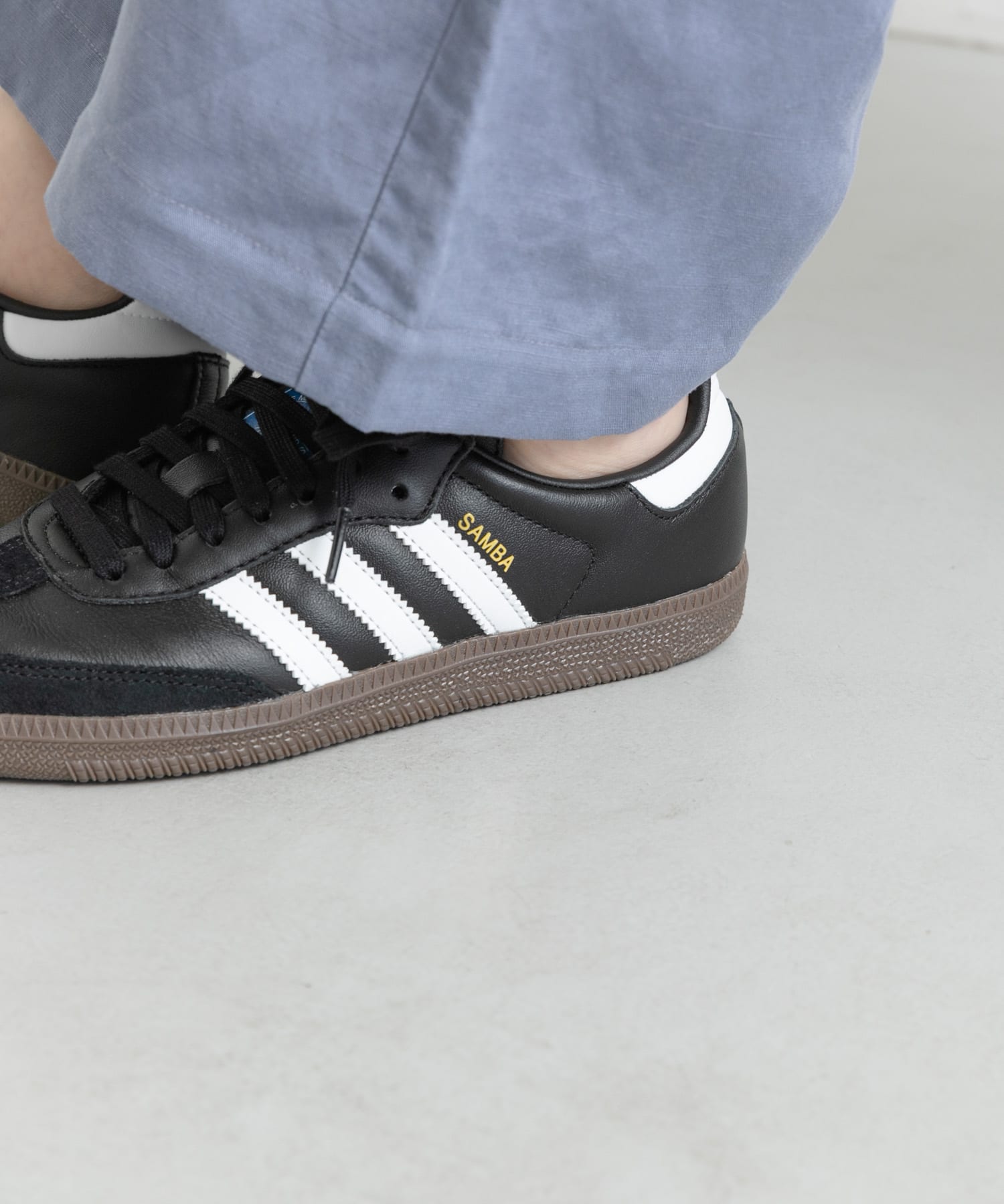 adidas　SAMBA OG コアブラック 23.5