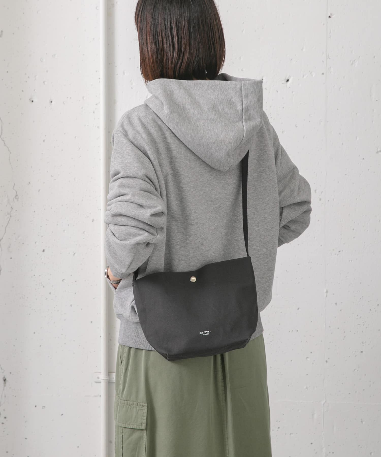 ORCIVAL　SHOULDER POUCH MEDIUM C.GREY FREE