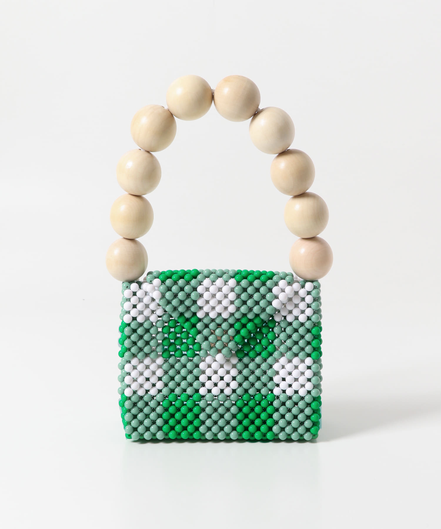 TOOS wood ball handbag(one green/chk): バッグ｜URBAN RESEARCH公式