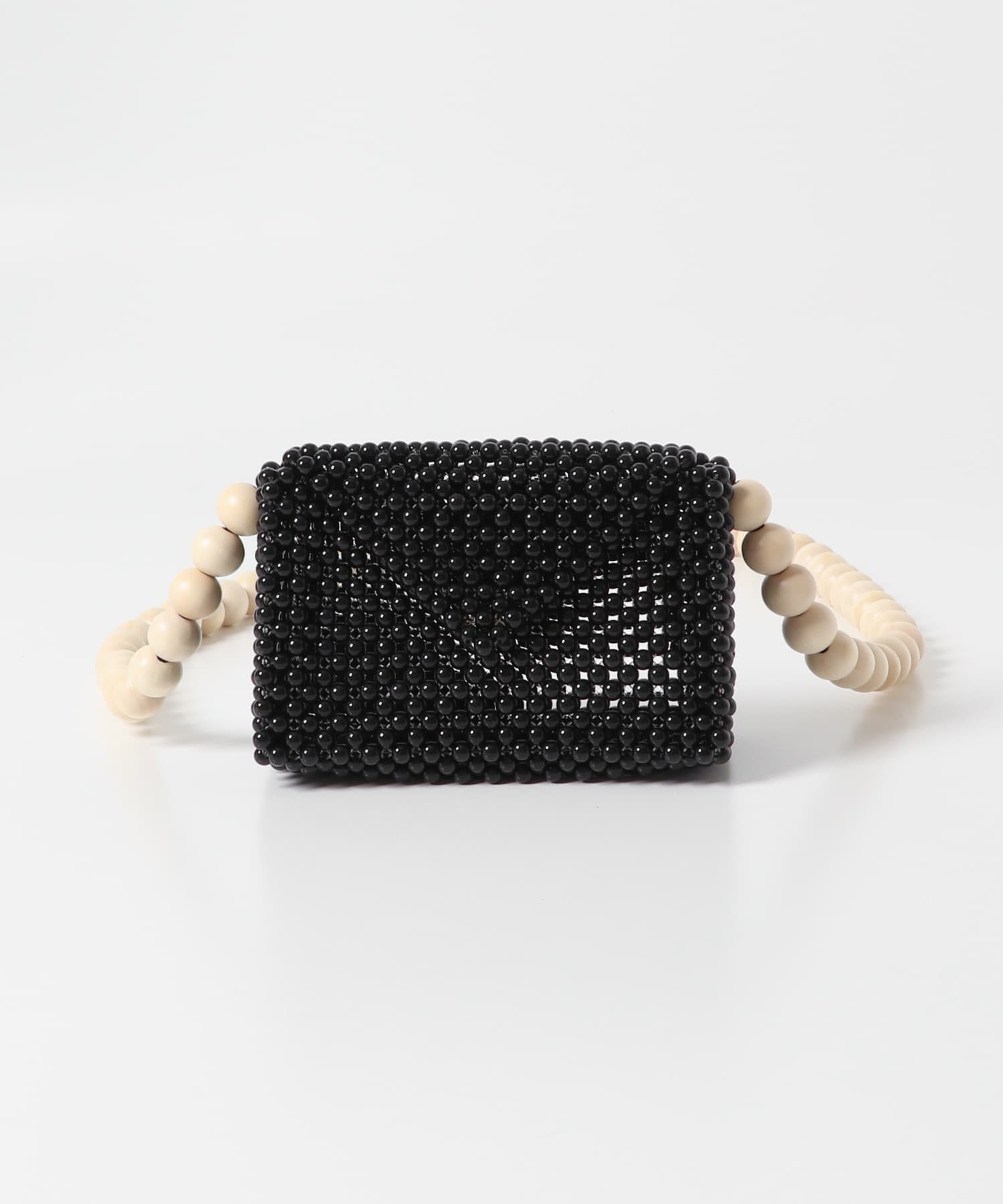 TOOS　wood ball shoulderbag black one