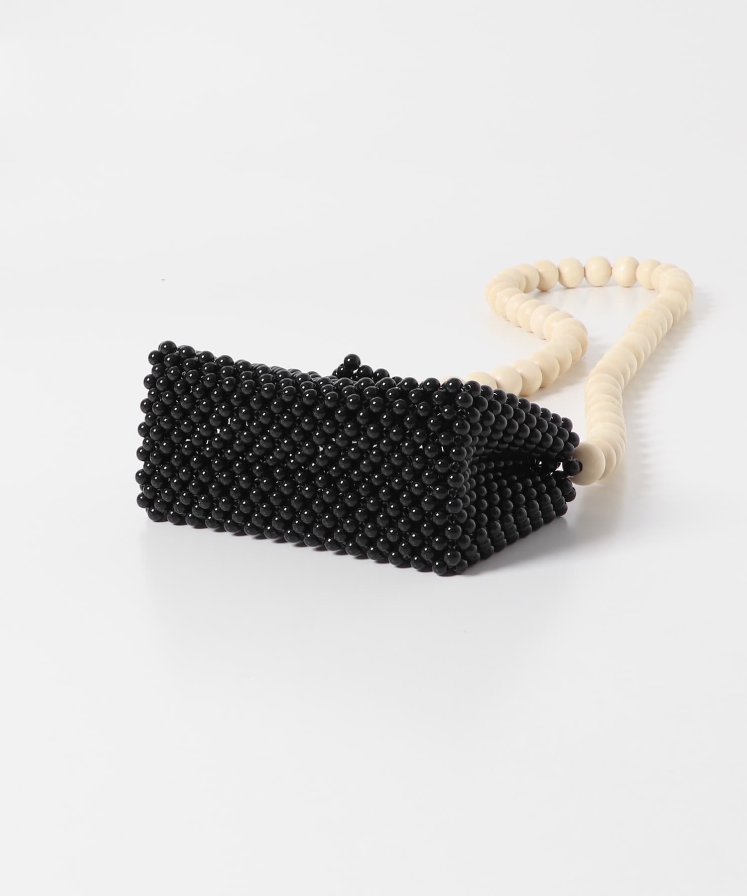 TOOS　wood ball shoulderbag black one