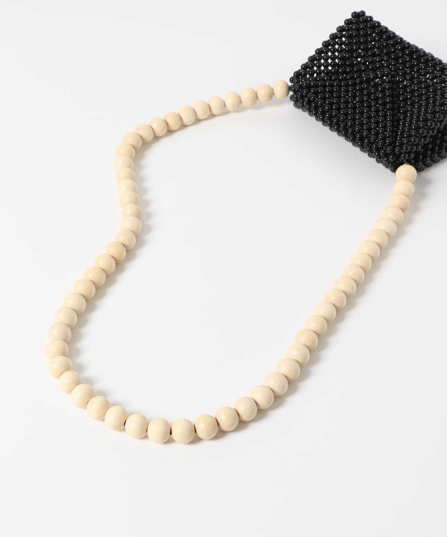 TOOS　wood ball shoulderbag black one