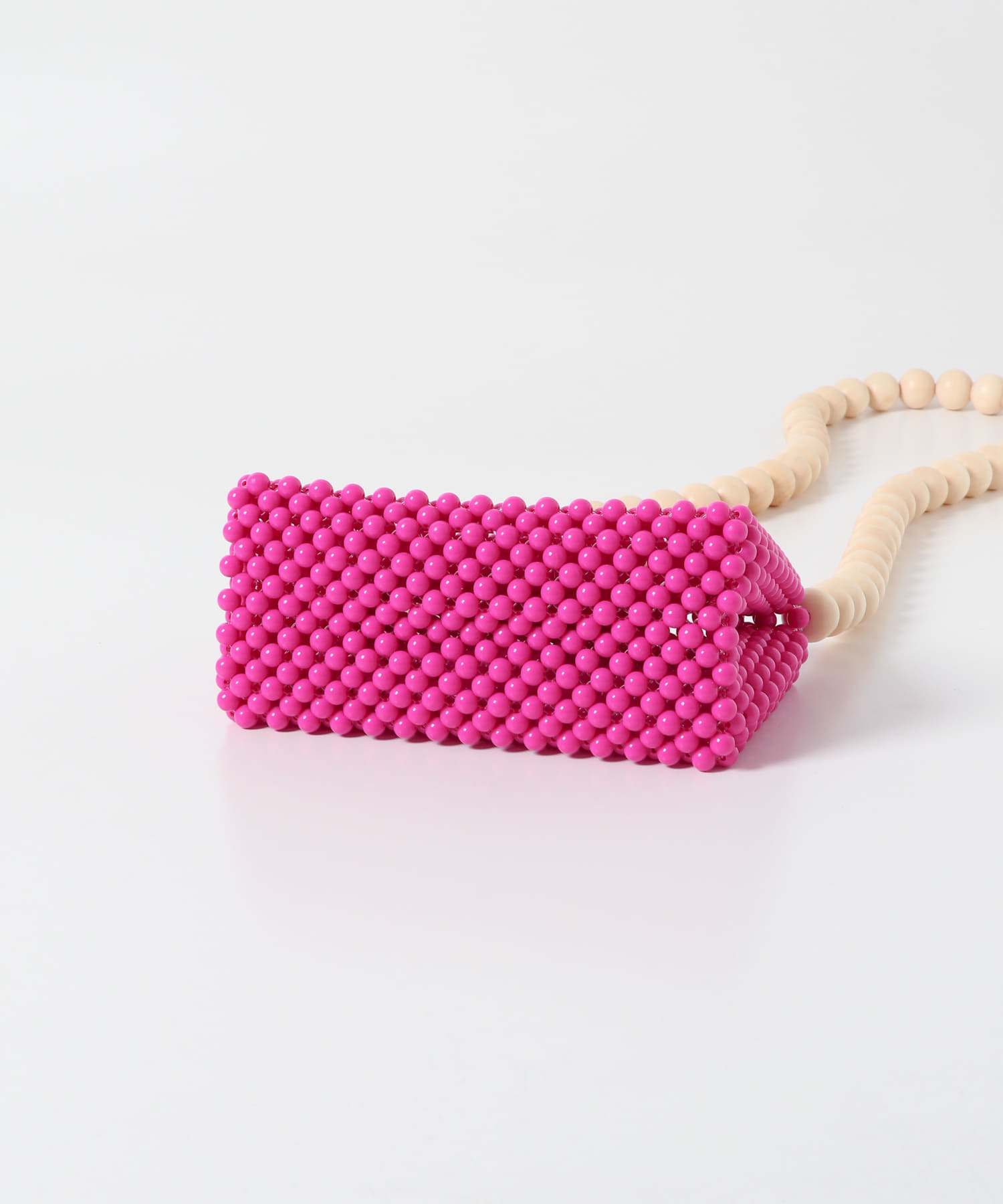 TOOS　wood ball shoulderbag pink one