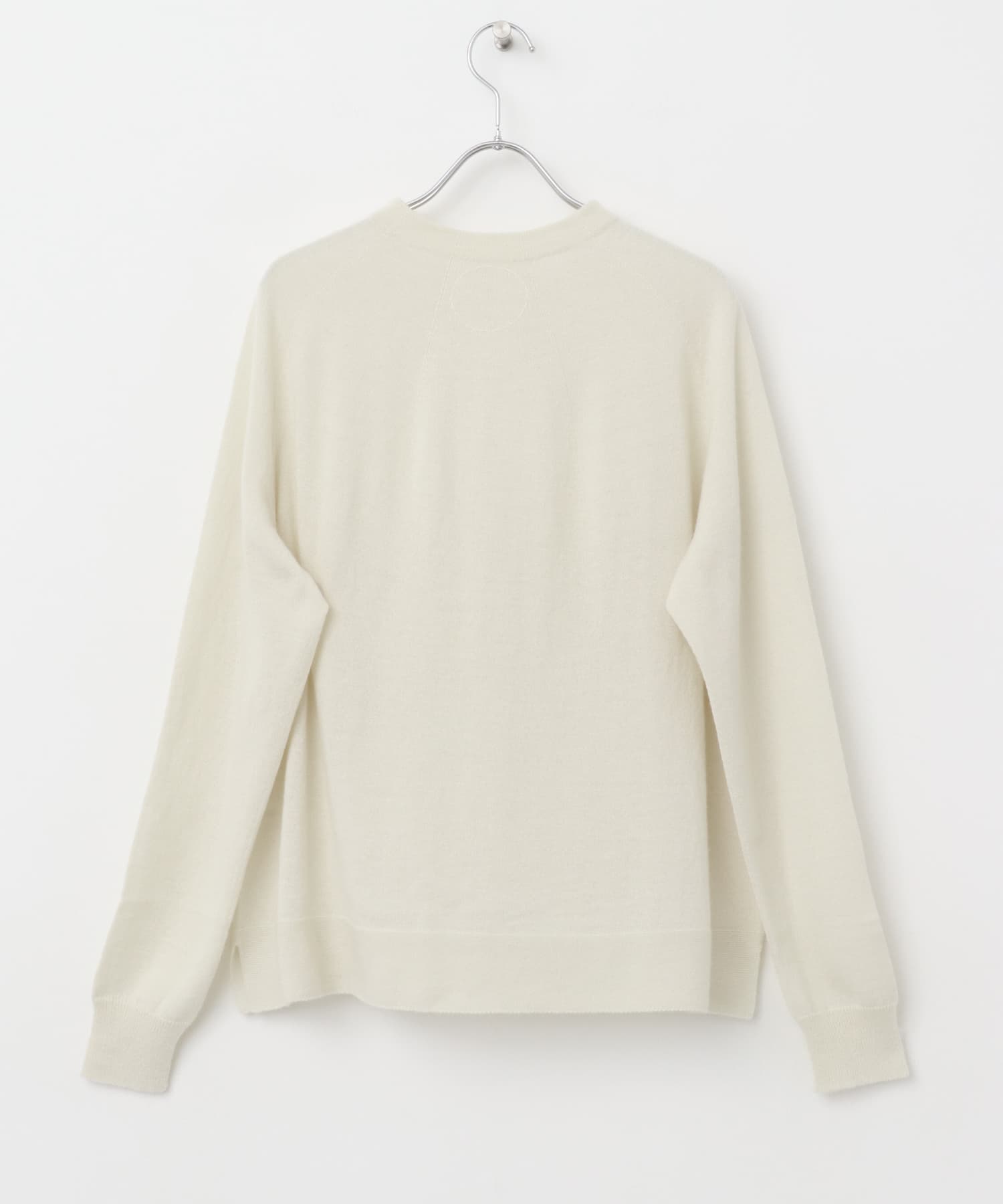 COSMIC WONDER　Cashmeresilk knitsweater White 1
