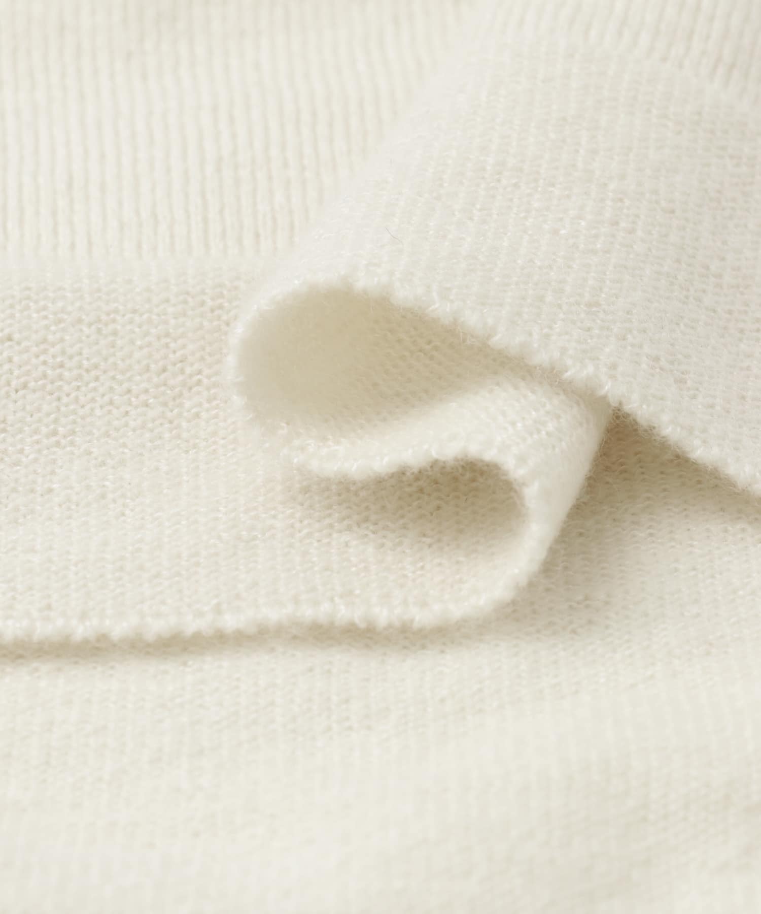 COSMIC WONDER　Cashmeresilk knitsweater White 1