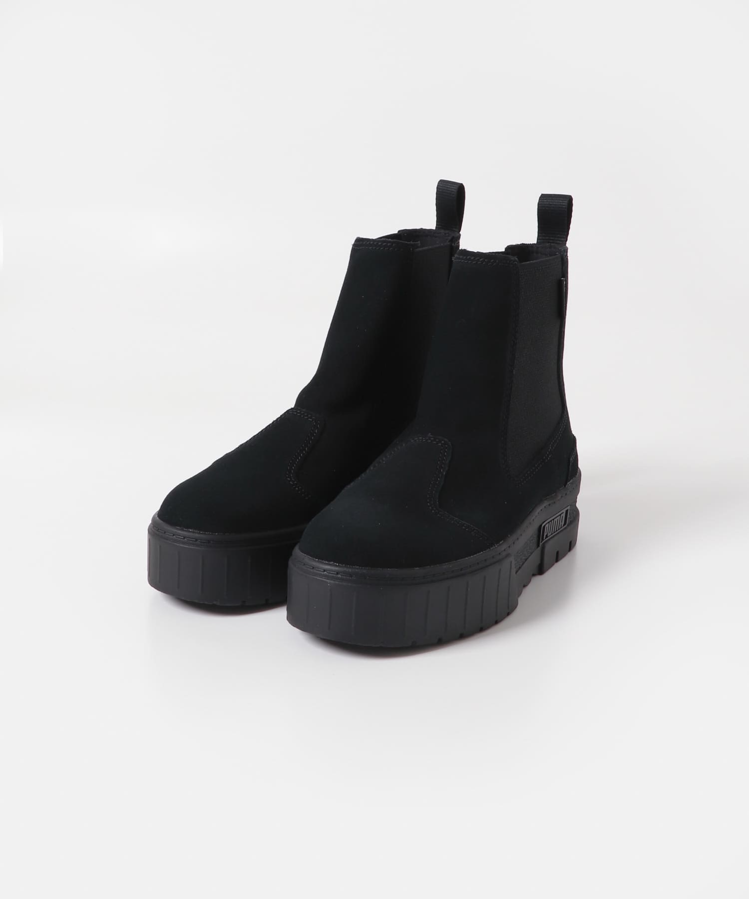 PUMA　メイズチェルシースウェード ブラック 23.5