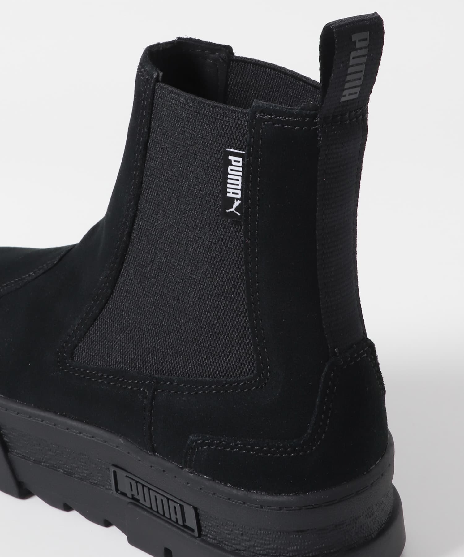 PUMA　メイズチェルシースウェード ブラック 23.5
