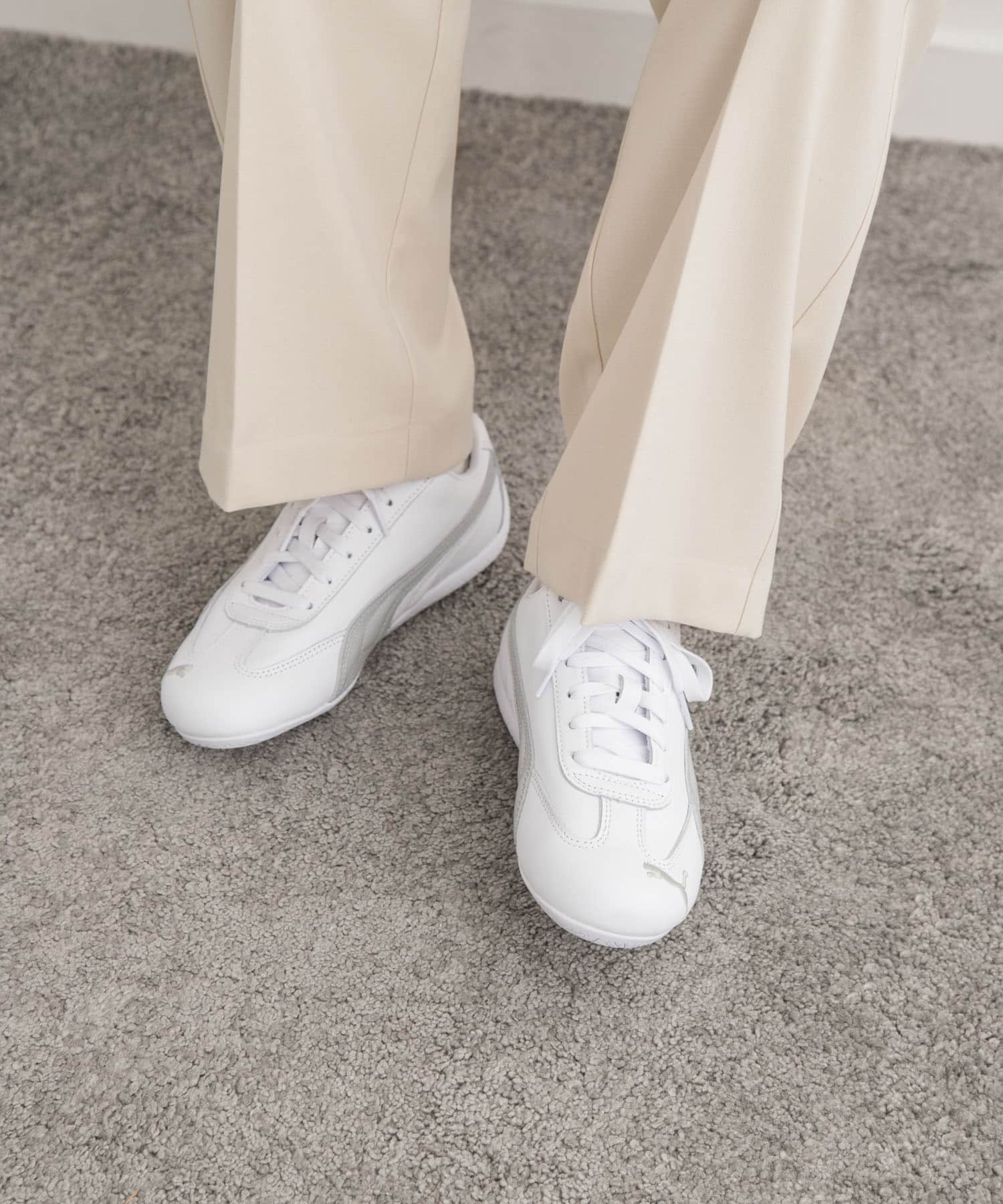 PUMA　SPEEDCAT Lth WhiteSV 23