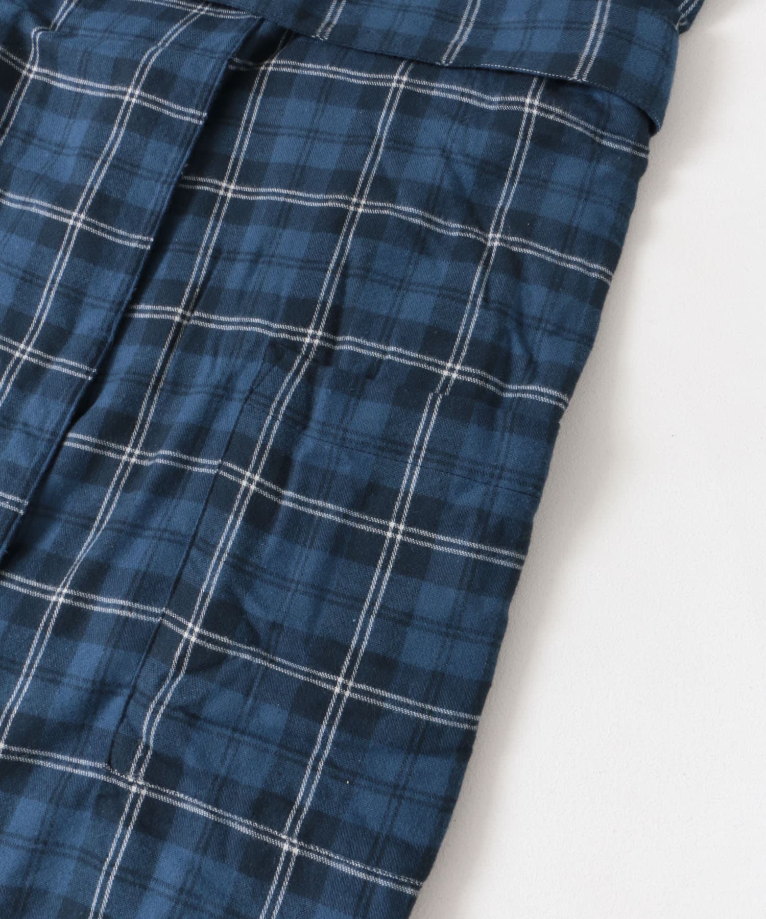 L.L.Bean　ScotchPlaidFlannelRobe Swan M