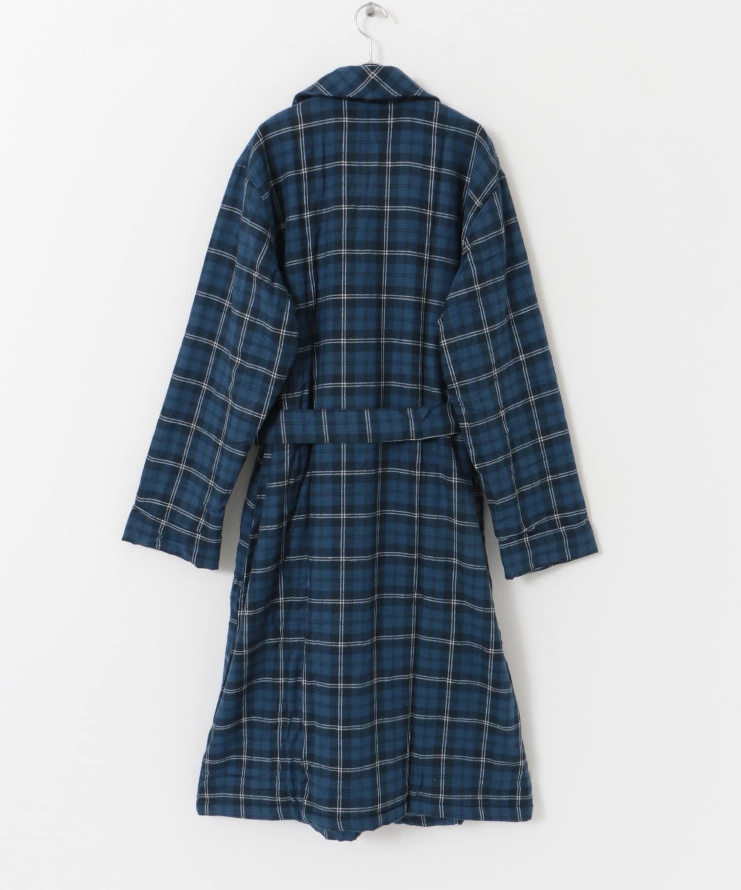 L.L.Bean　ScotchPlaidFlannelRobe Swan M