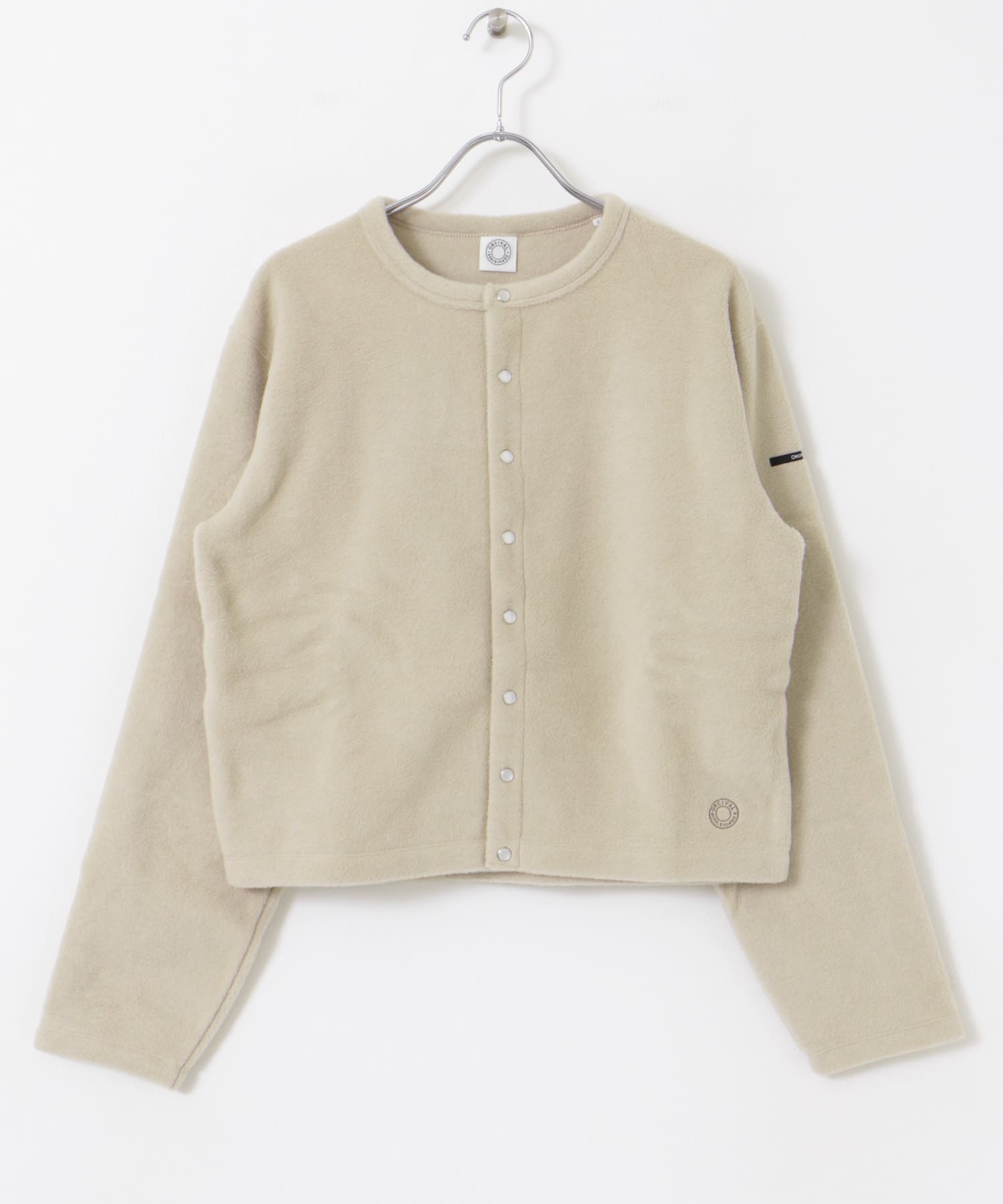 ORCIVAL　CREWNECKCARDIGAN GREIGE 2