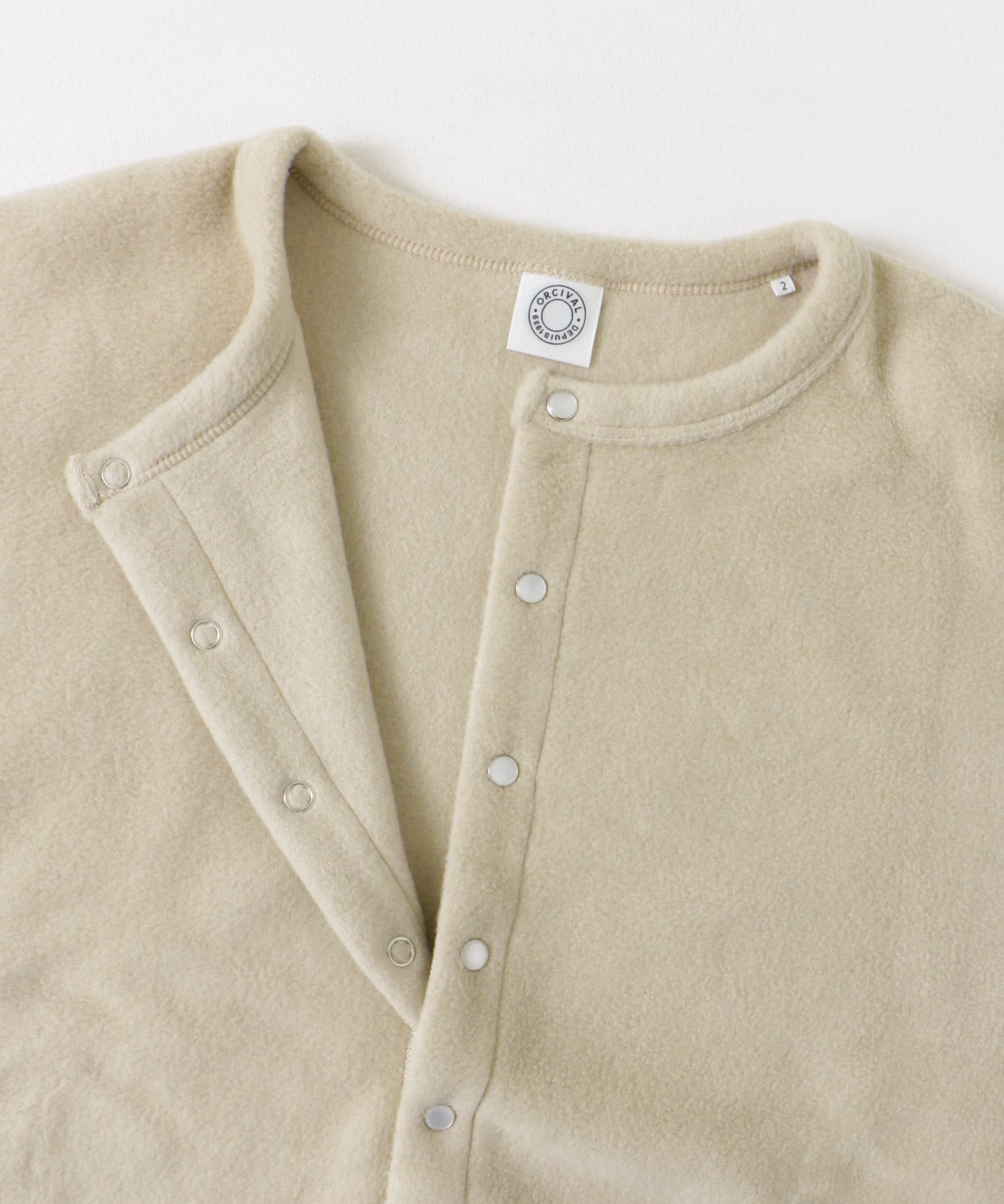 ORCIVAL　CREWNECKCARDIGAN GREIGE 2