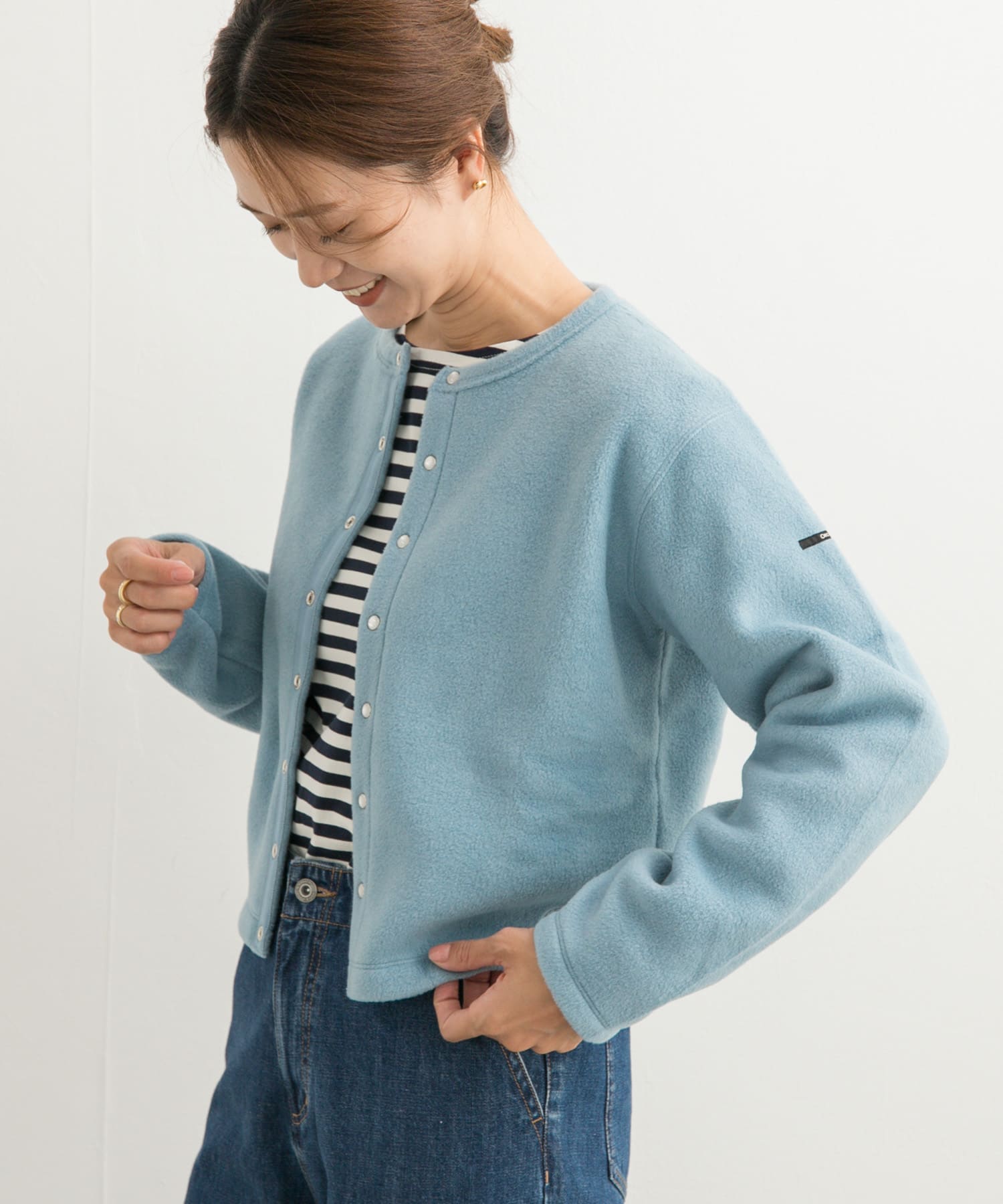 ORCIVAL　CREWNECKCARDIGAN