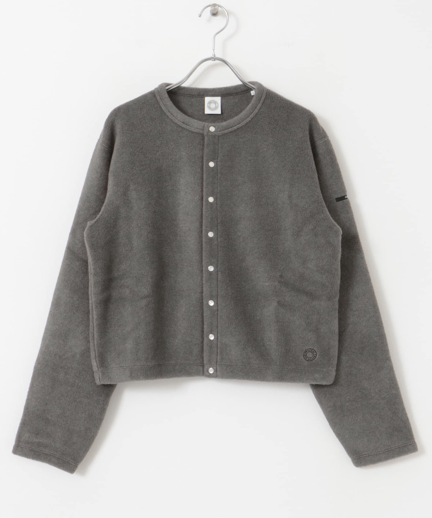 ORCIVAL　CREWNECKCARDIGAN TOPGREY 2