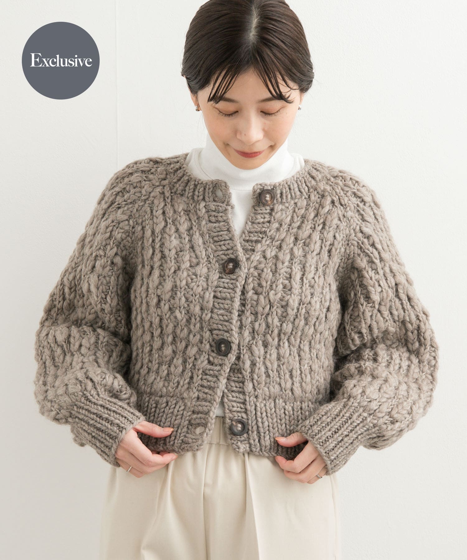 『別注』KHWOPA SPIRIT×DOORS　スラブカーディガン