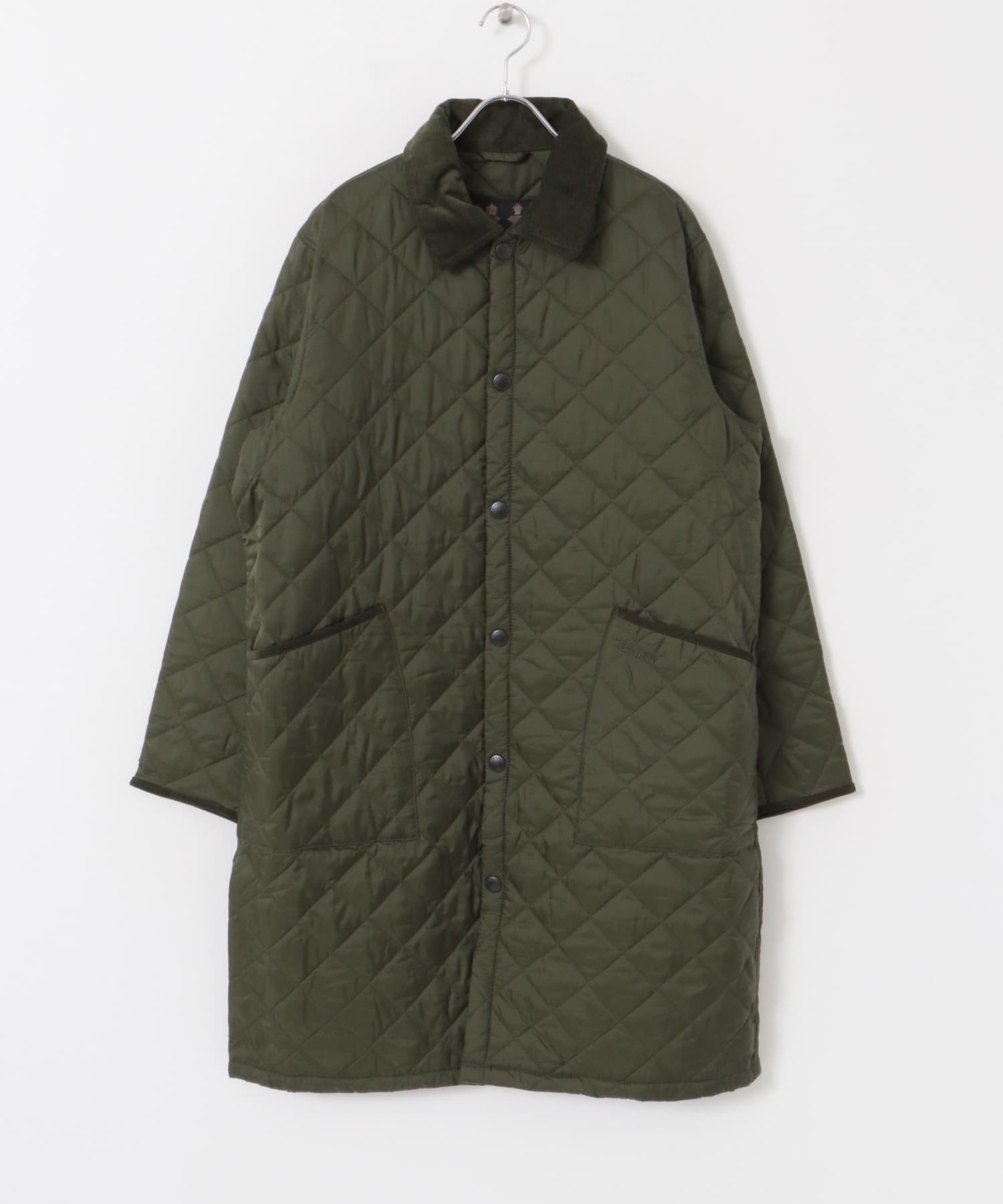 Barbour long quilted jacket(38 olive): アウター｜URBAN RESEARCH