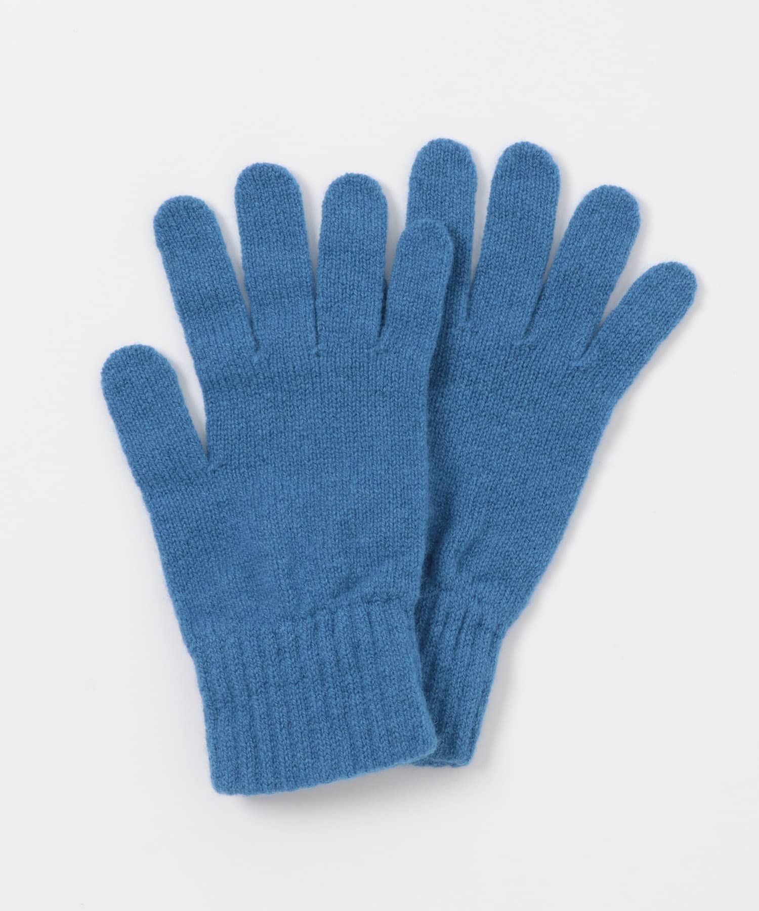 TWEED MILL　2PLY Ladies Gloves TEAL BLUE -