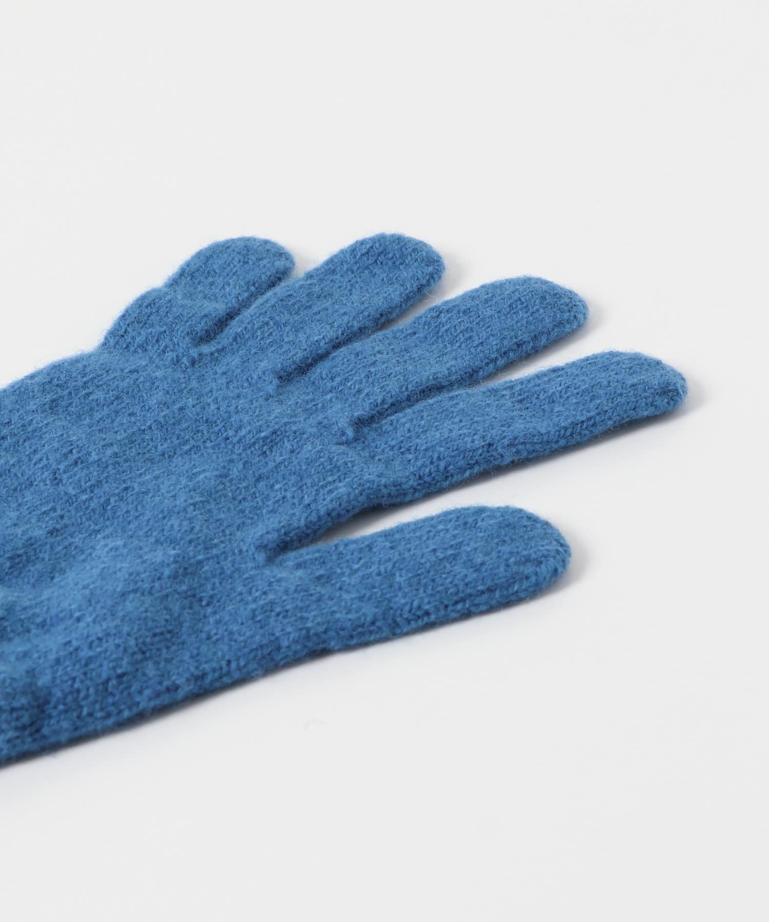 TWEED MILL　2PLY Ladies Gloves TEAL BLUE -