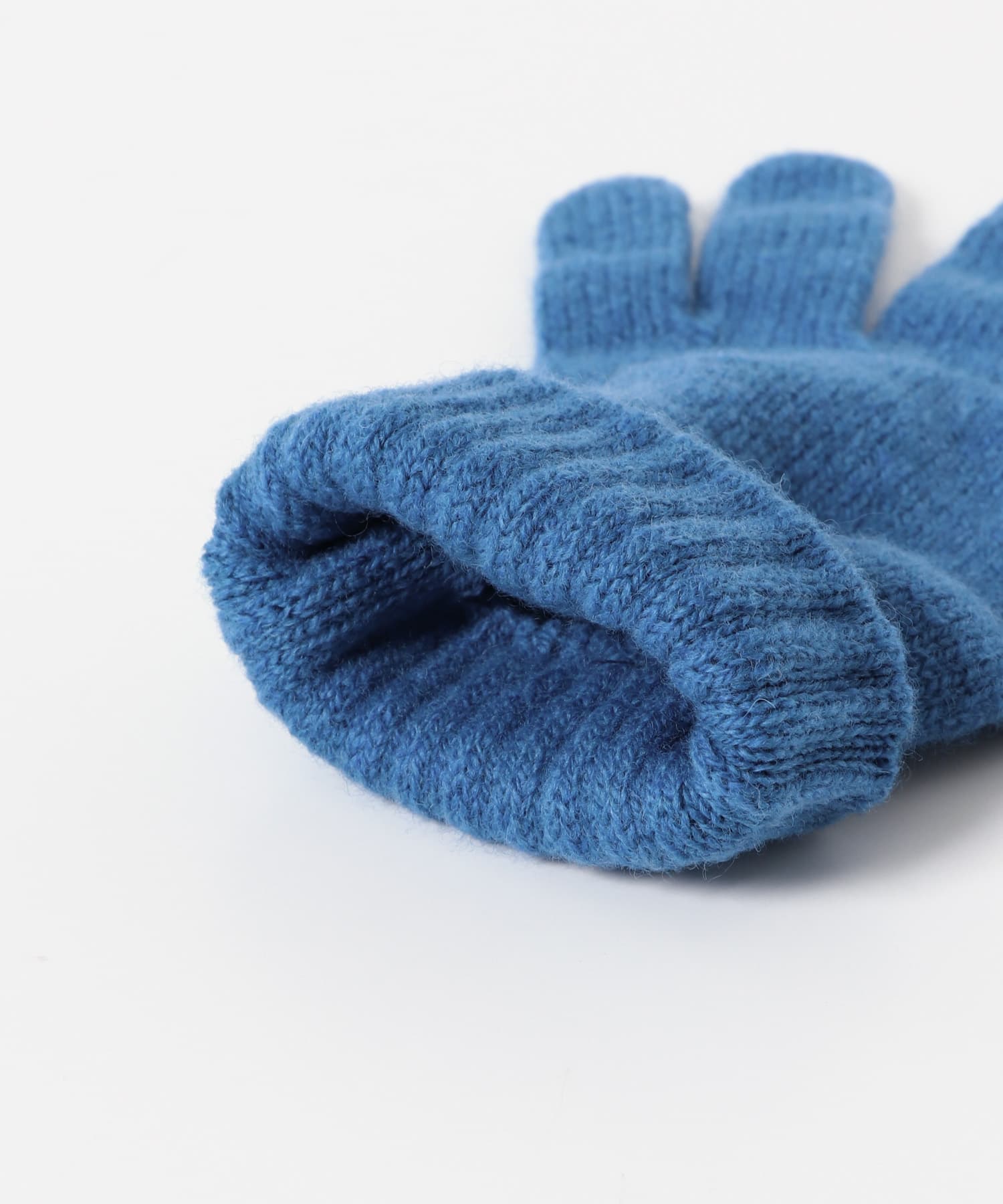 TWEED MILL　2PLY Ladies Gloves TEAL BLUE -