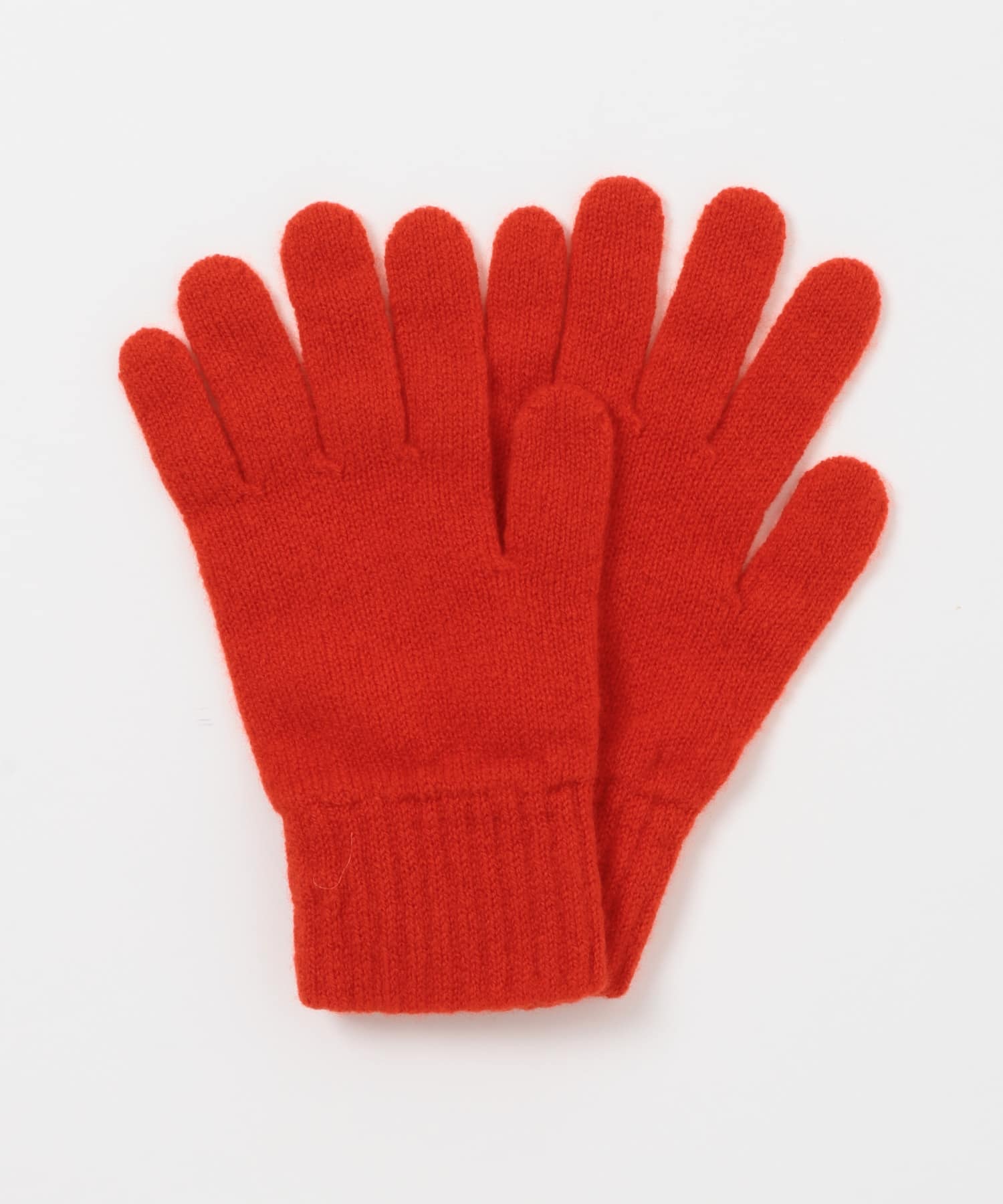 TWEED MILL　2PLY Ladies Gloves SCARLET -