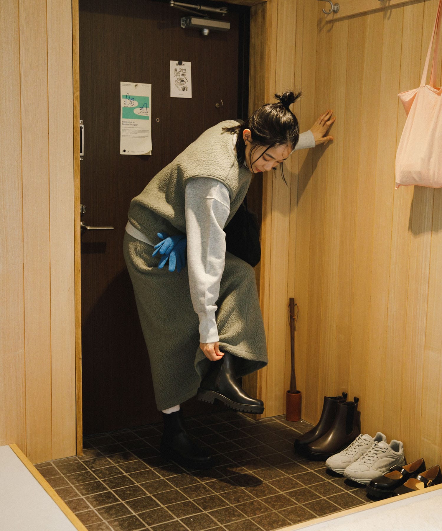 身長：165cm サイズ：FREE