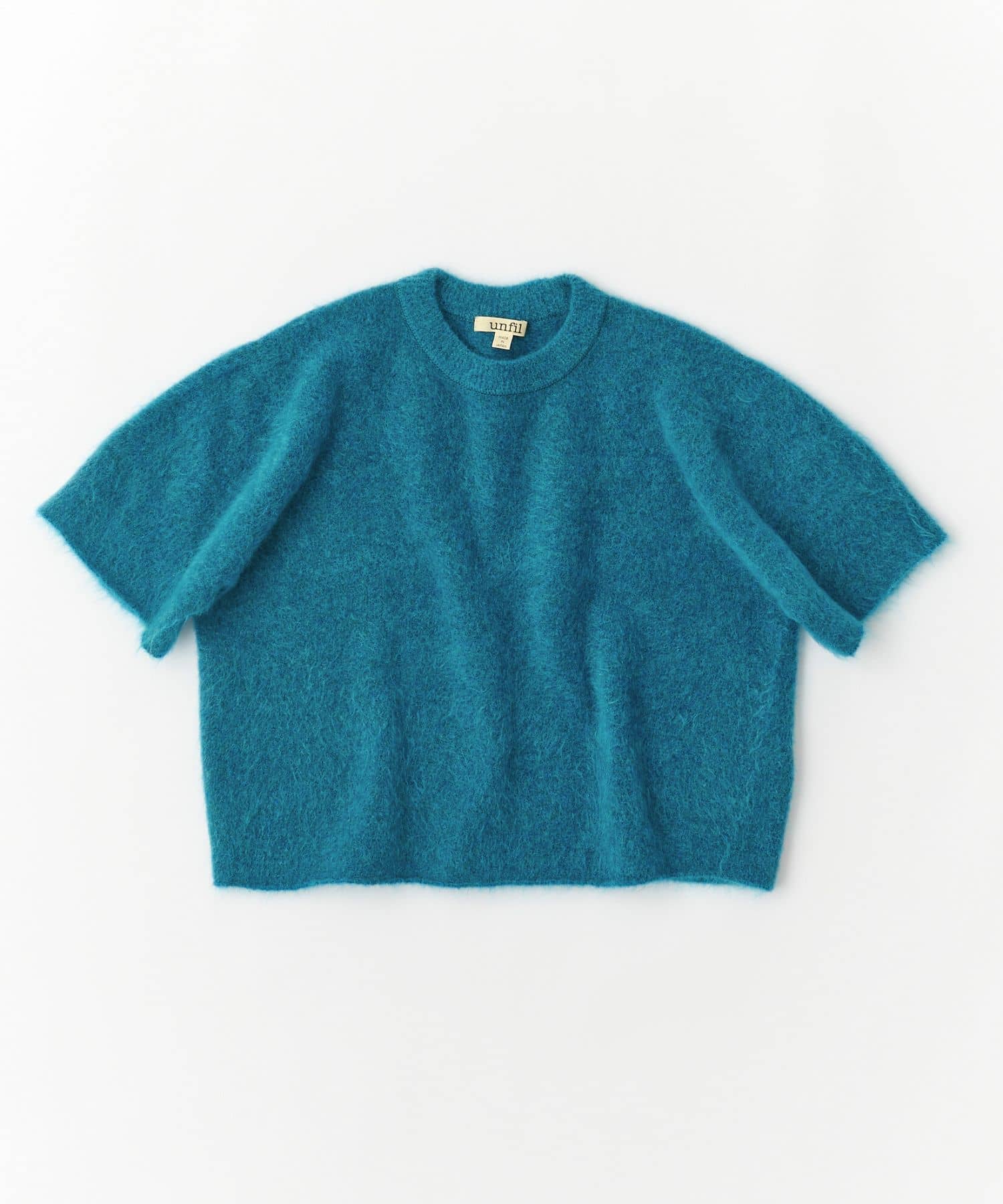 unfil　mohair sweater blue 1