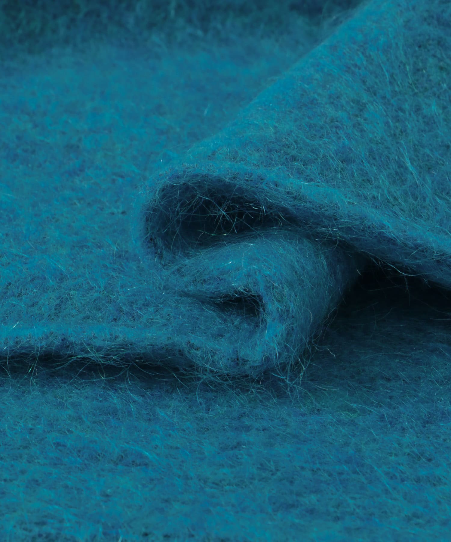 unfil　mohair sweater blue 1