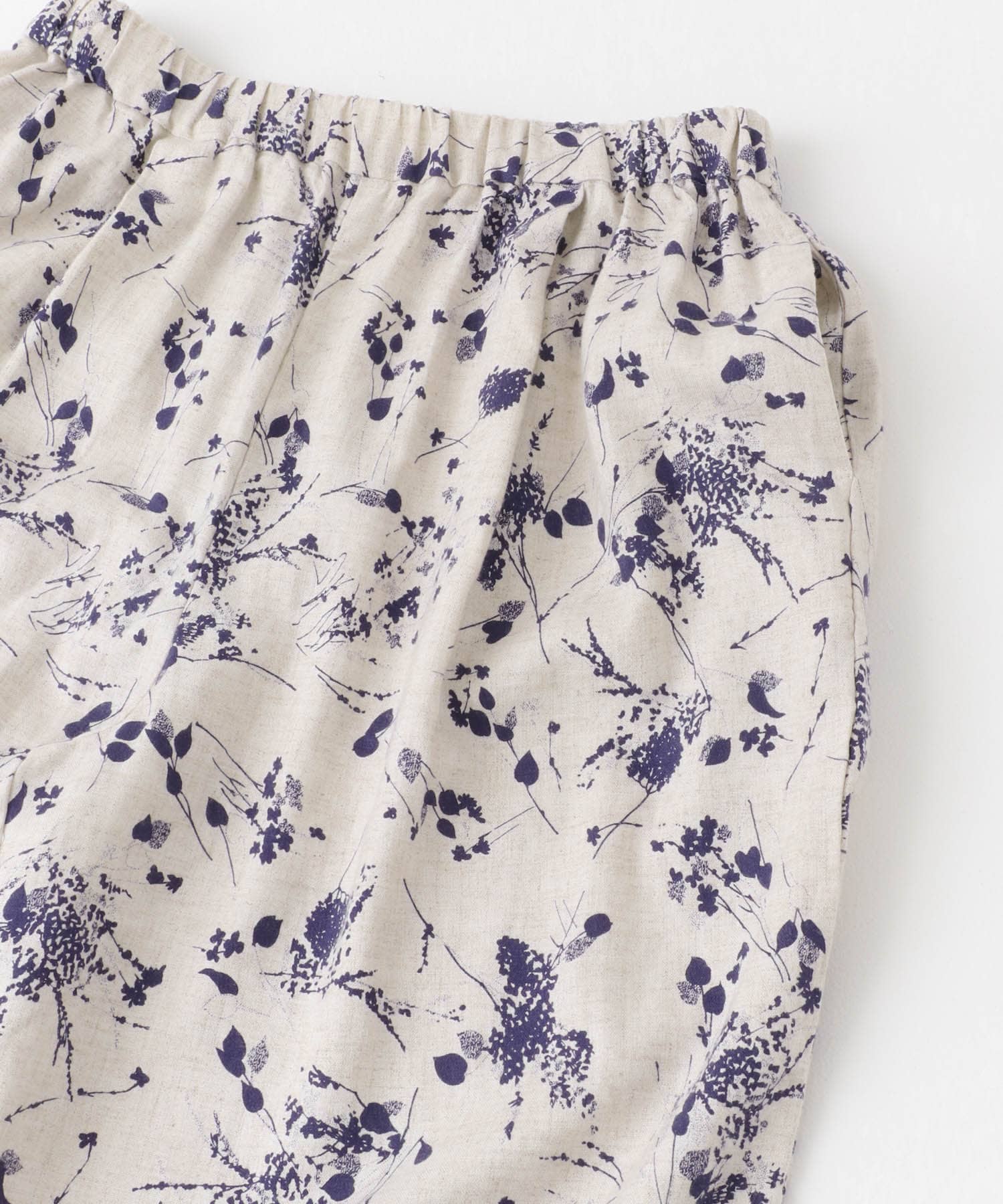 mizuiro ind rayonlinenprint shortpants(one black): ボトム｜URBAN