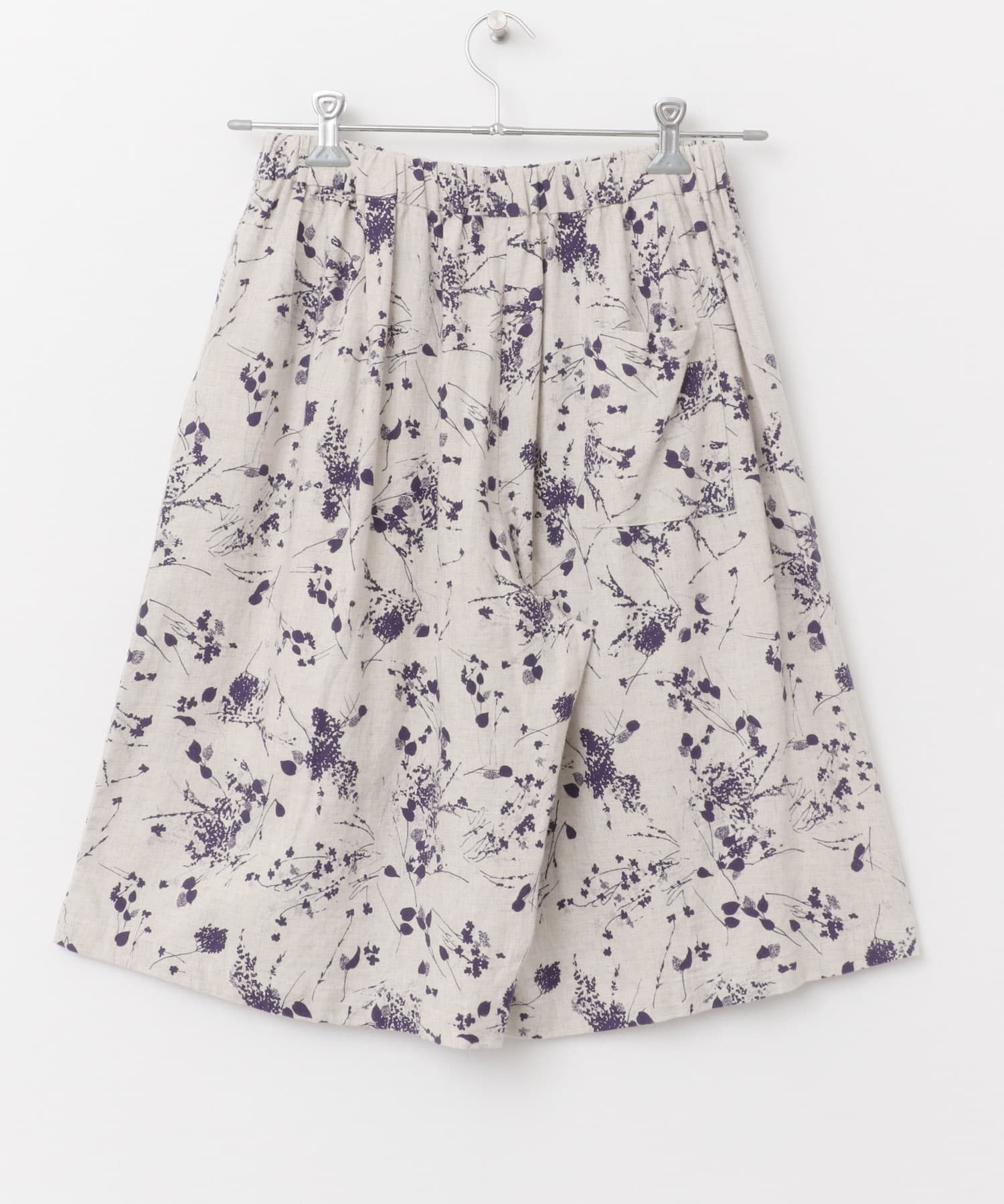 mizuiro ind rayonlinenprint shortpants(one black): ボトム｜URBAN