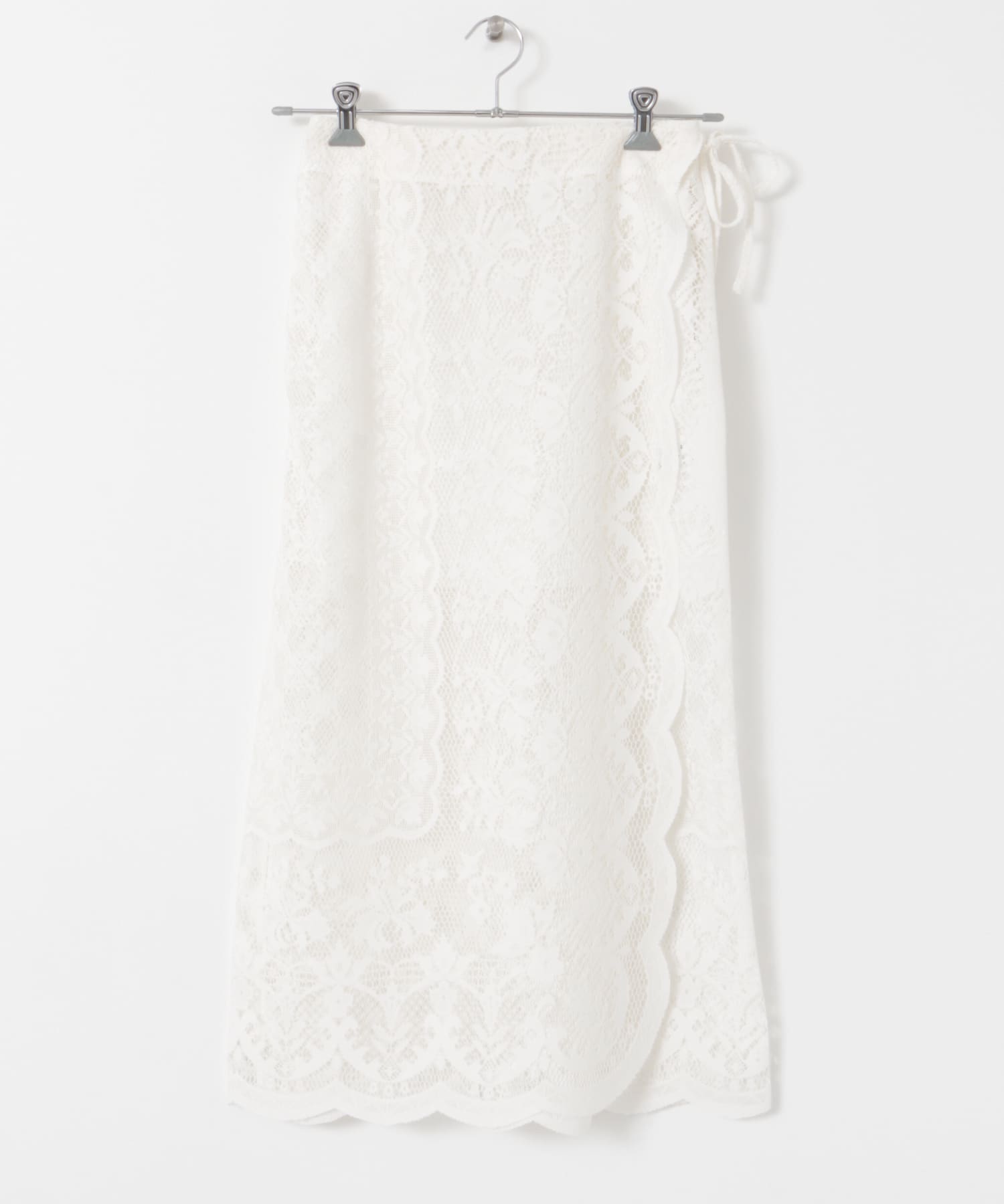 tiit tokyo　lace wrap skirt