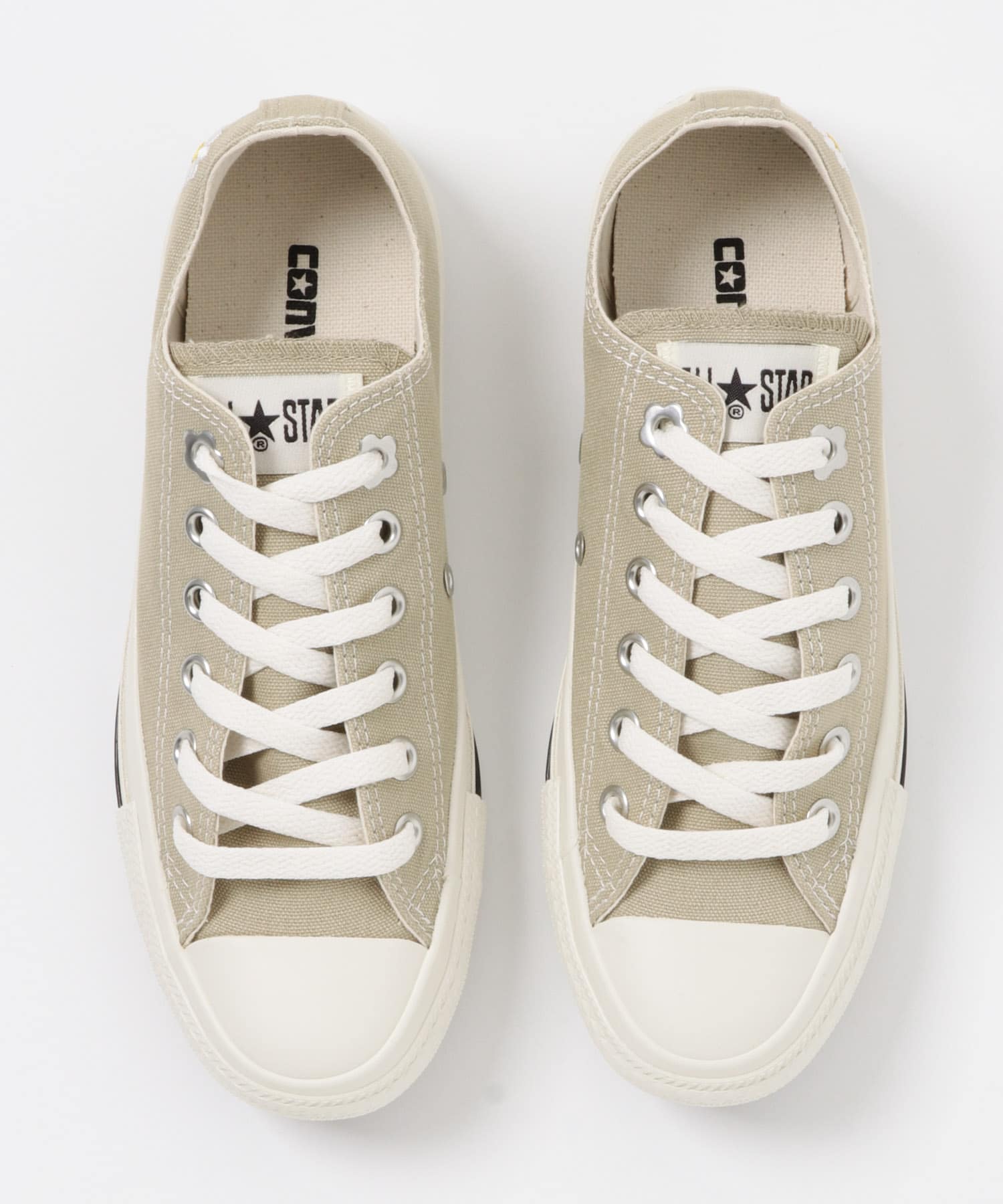 CONVERSE　ALL STAR FLOWEREYELETS OX サンドベージュ 23.5