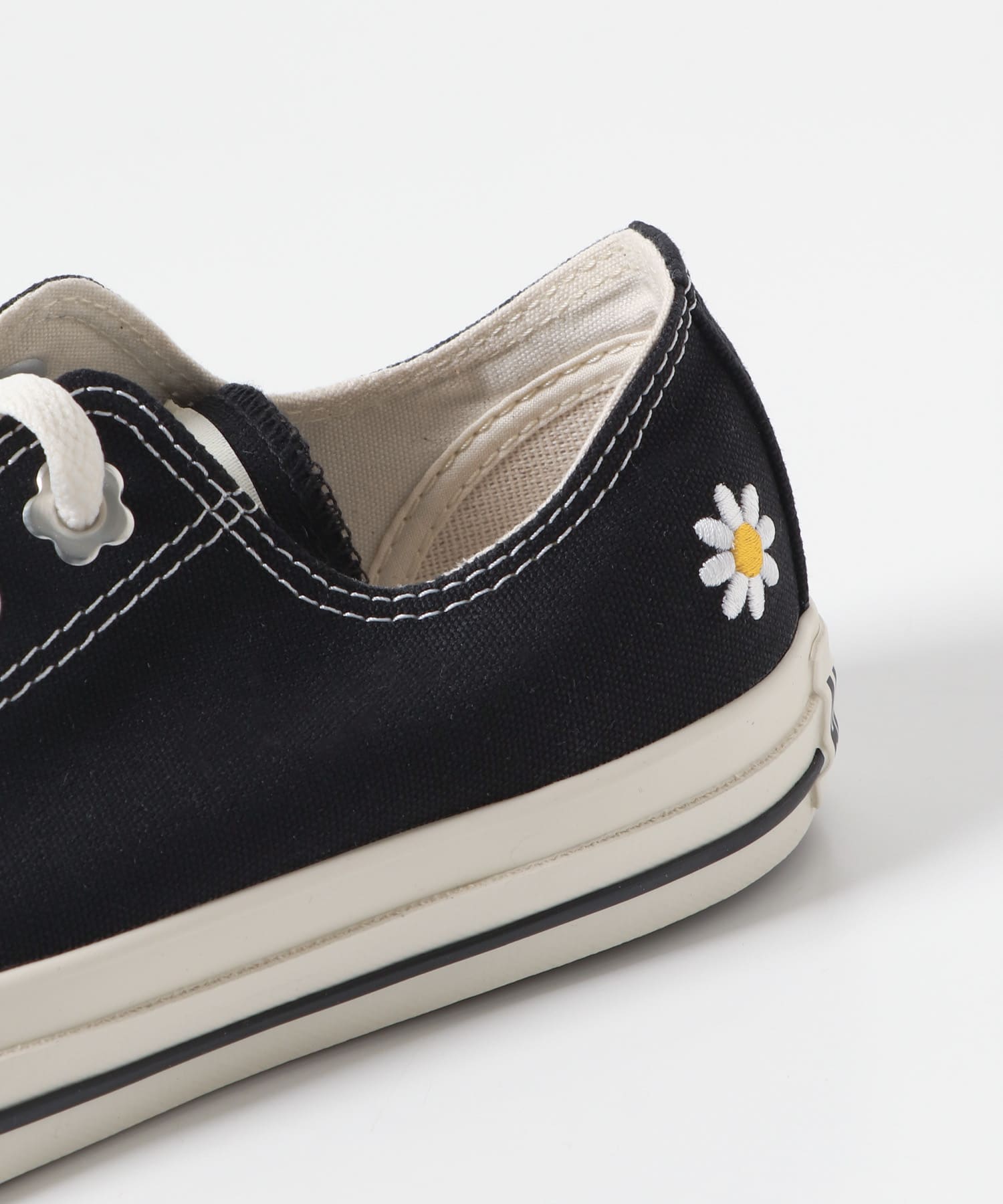 CONVERSE　ALL STAR FLOWEREYELETS OX ブラック 23.5