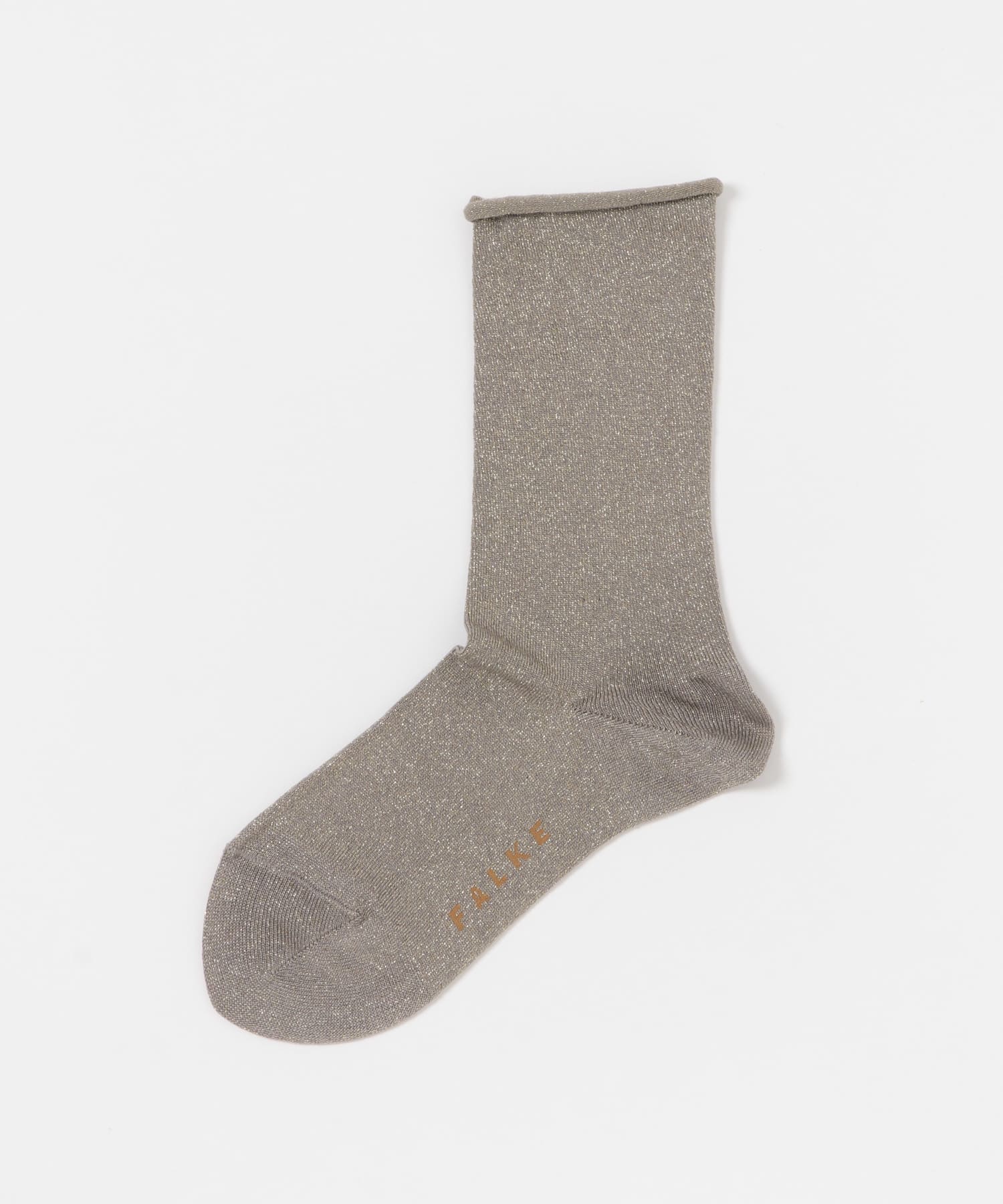 FALKE　Shiny Socks FLINT GREY 35-38