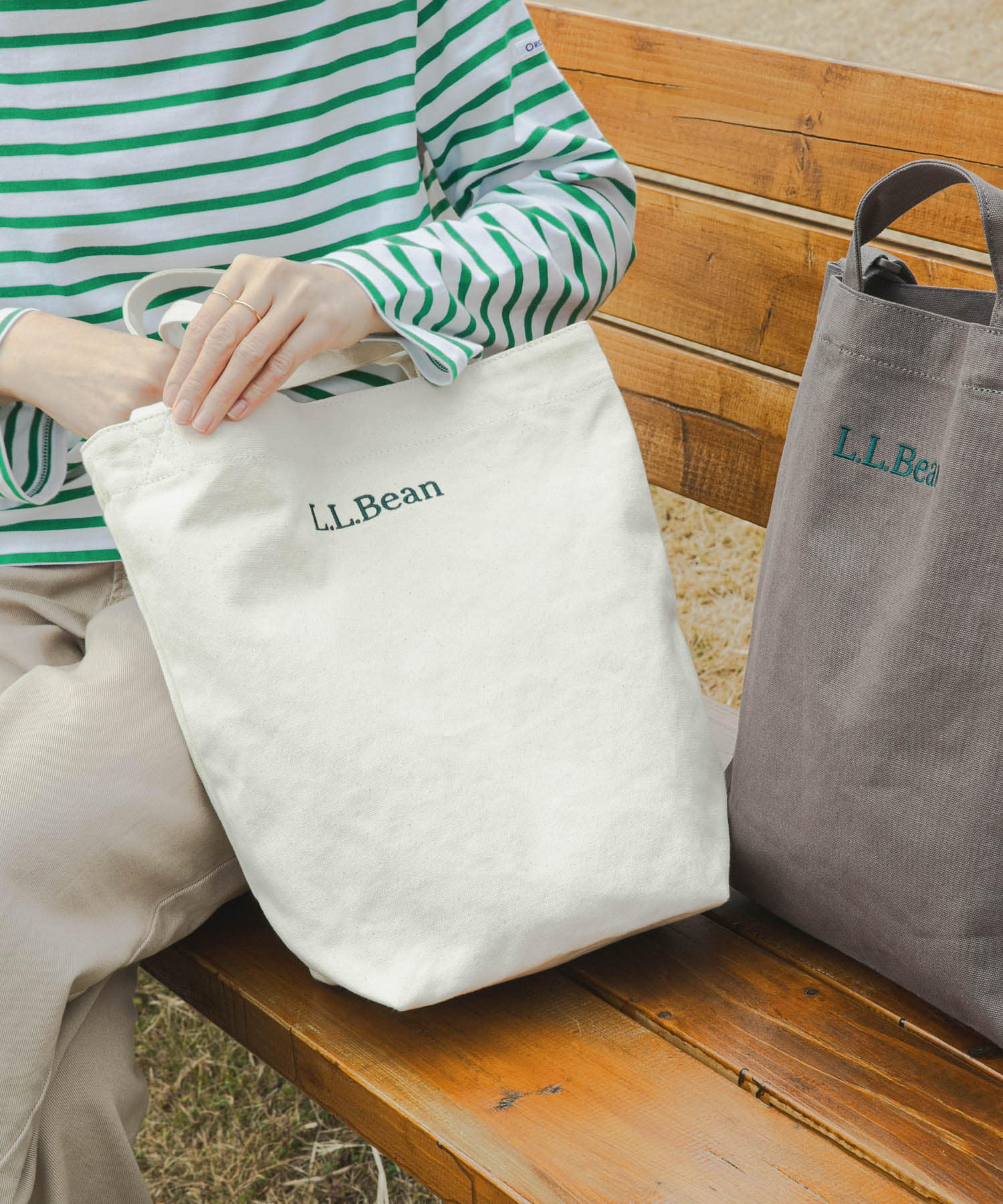『別注』L.L.Bean×DOORS　Shoulder Strap Tote M Natural one