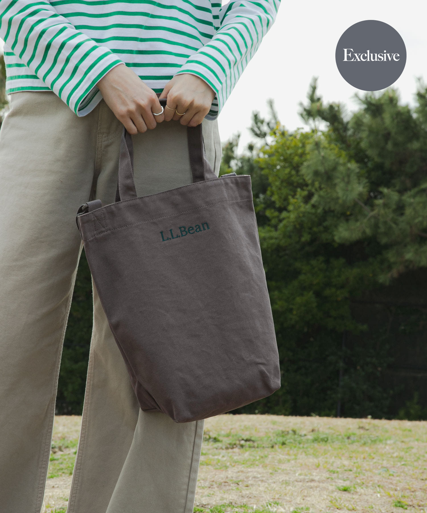 『別注』L.L.Bean×DOORS　Shoulder Strap Tote M CarbonGray one