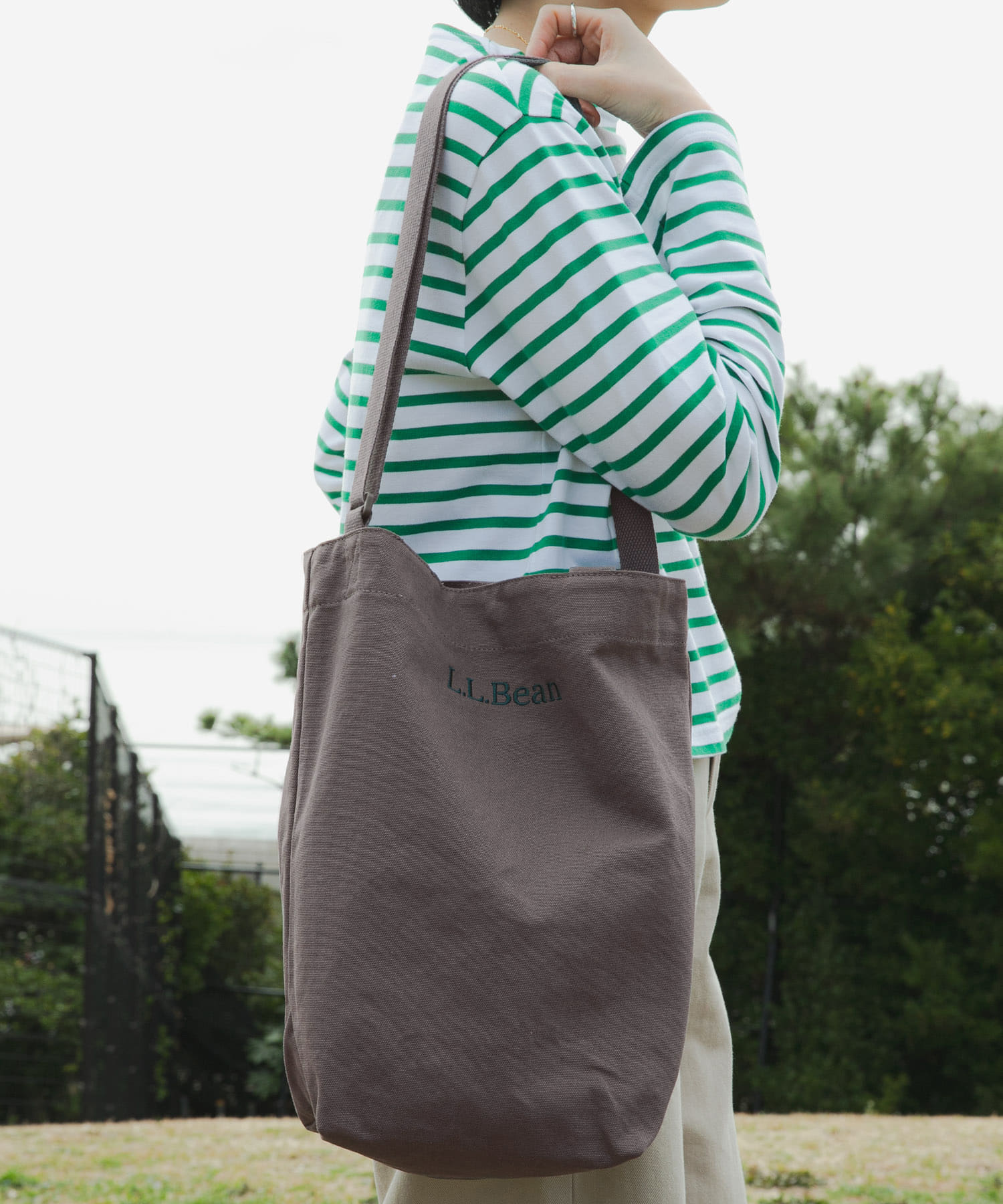 『別注』L.L.Bean×DOORS　Shoulder Strap Tote M CarbonGray one