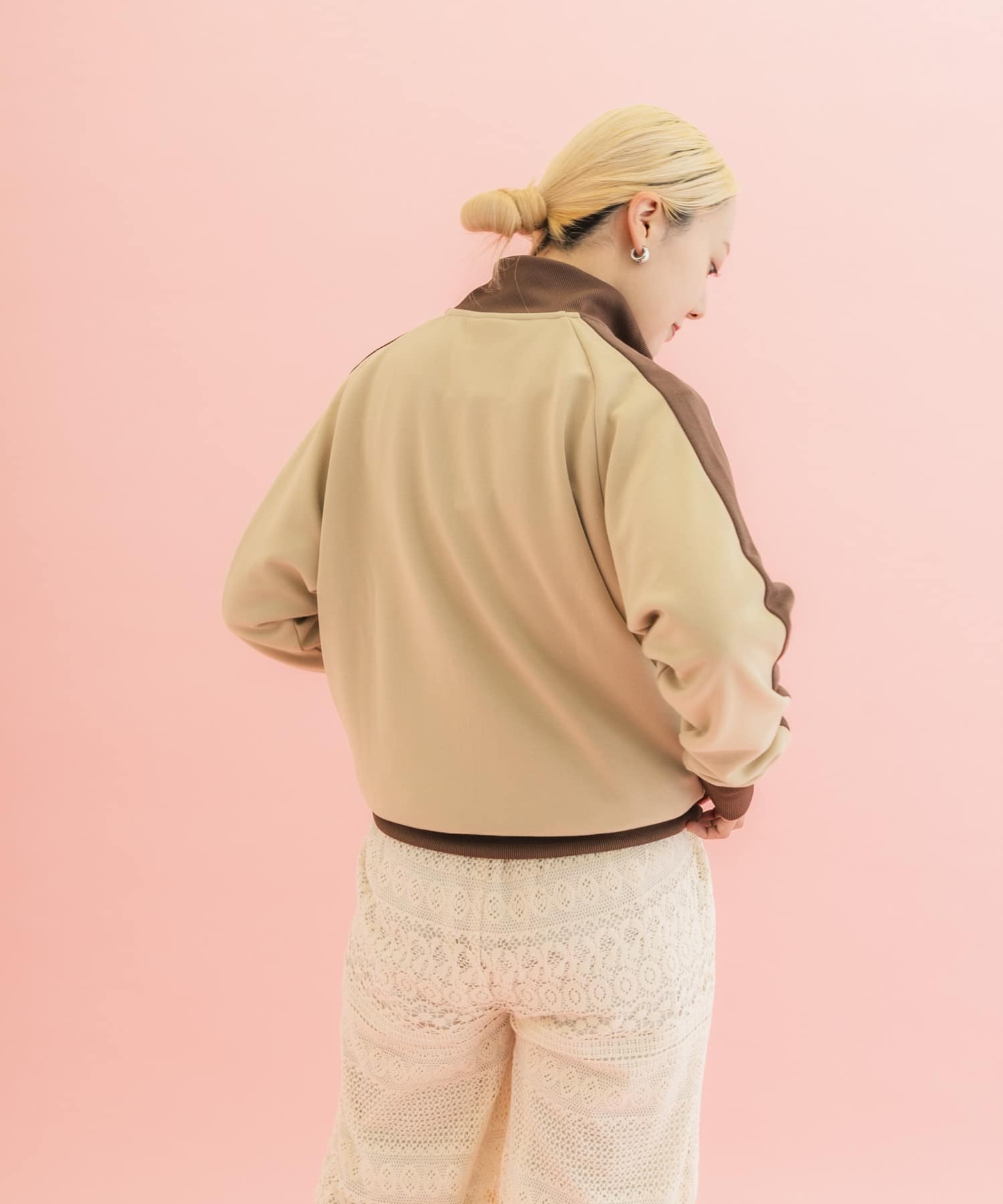 『別注』PUMA×DOORS　T7 TRACK JACKET CRM×BRN M